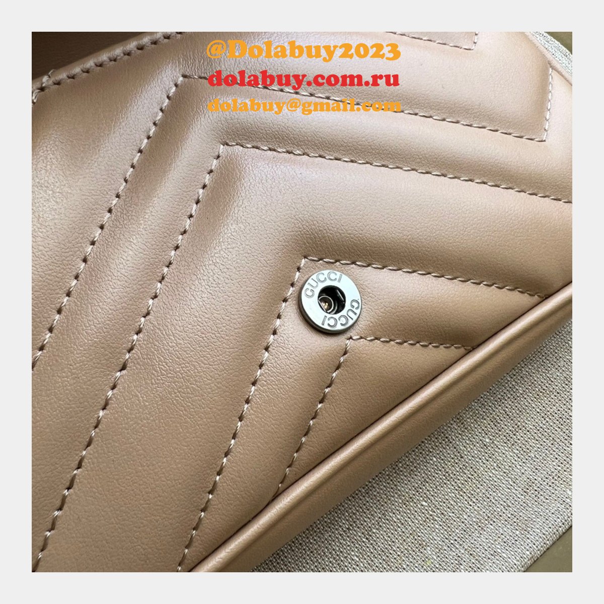 Gucci Top Quality GG Marmont Matelasse super 476433 Fake bag
