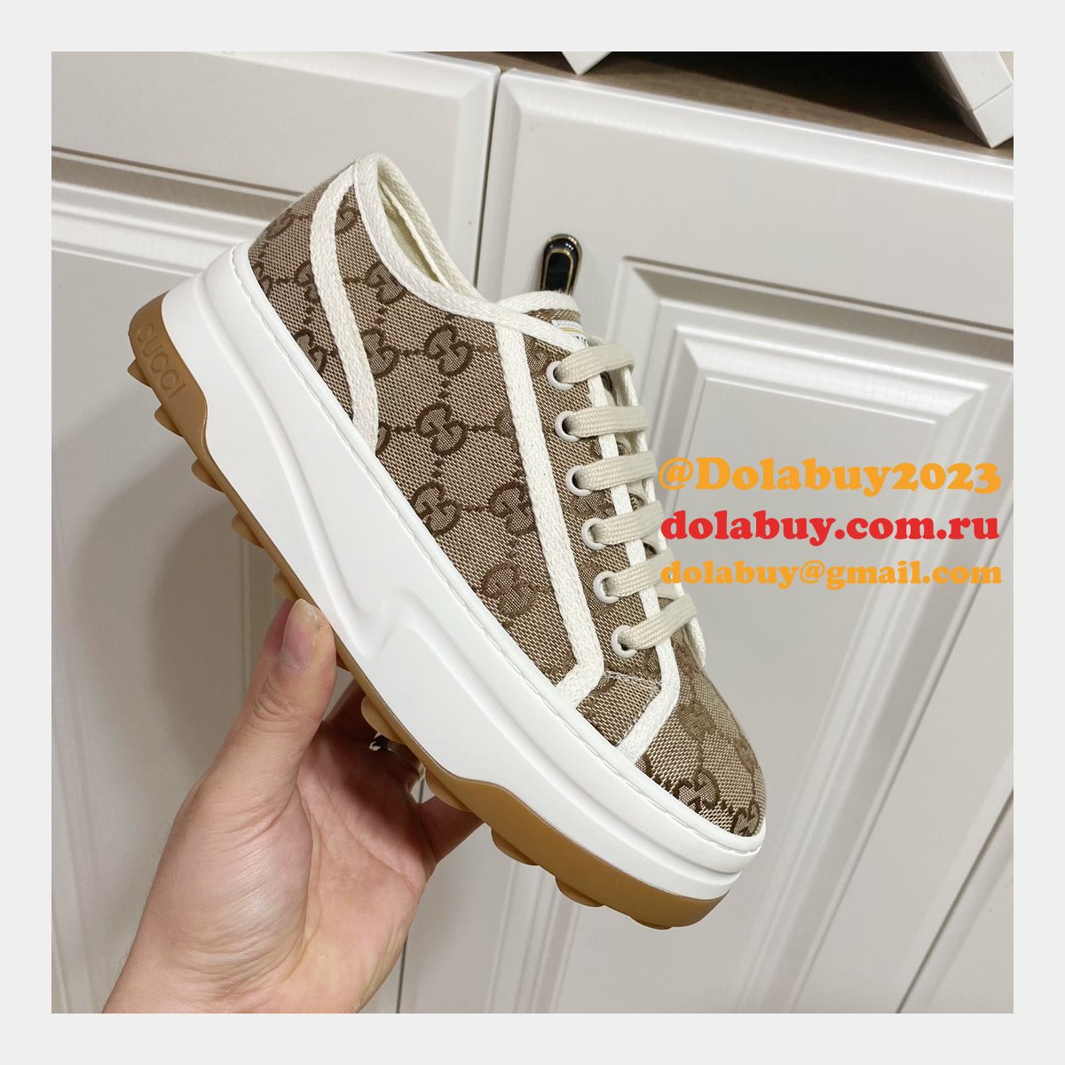 Buy Dolabuy Gucci Gu7 Platform Casual Women/Men Replica Shoes