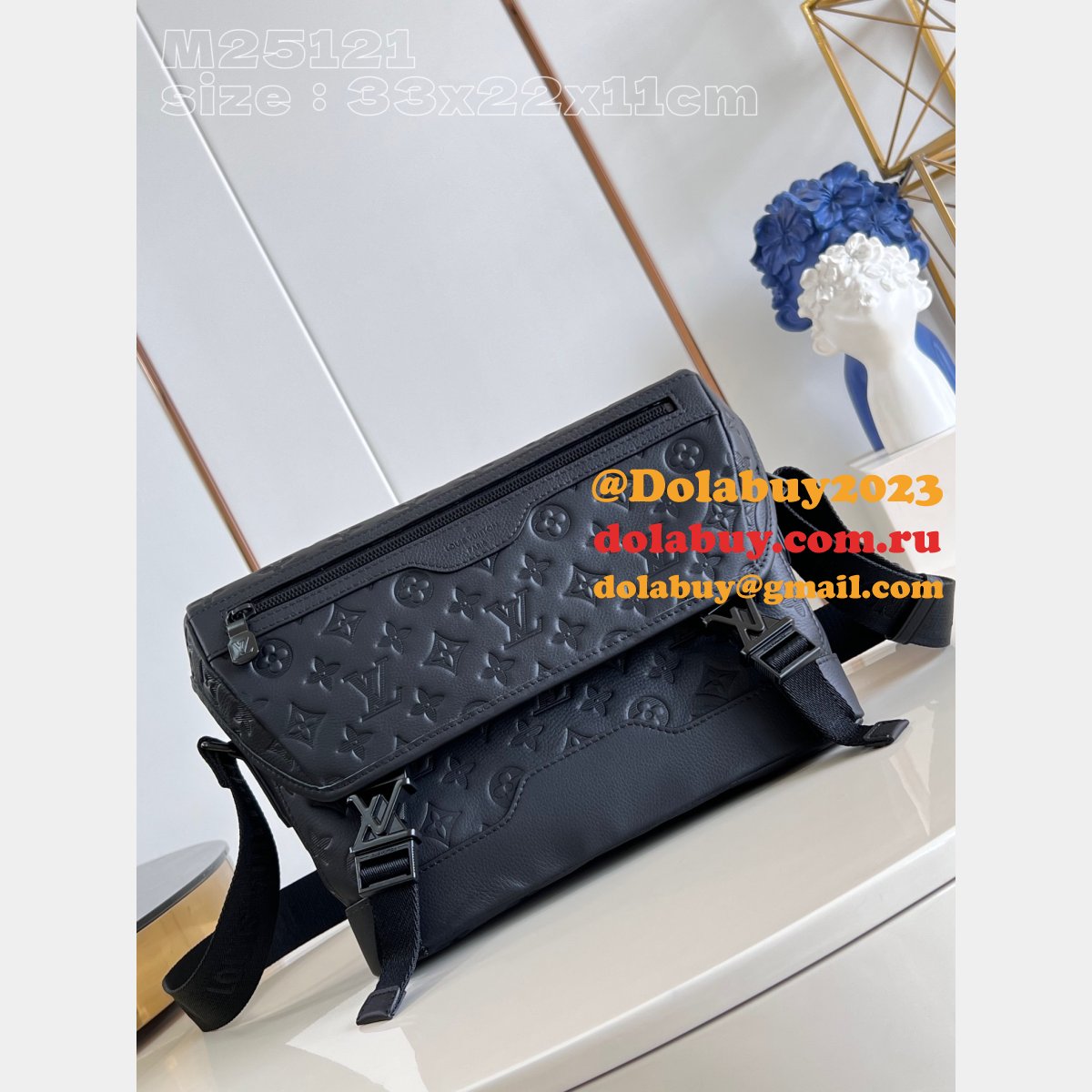 Messenger Voyager PM Copy Louis Vuitton M25121 Black Wholesale Bag