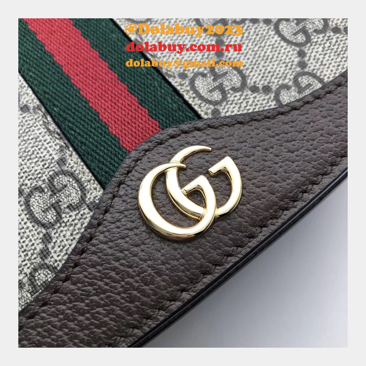 Gucci Replica 601044 GG Supreme Ophidia Small Shoulder Crossbody Bags for Women