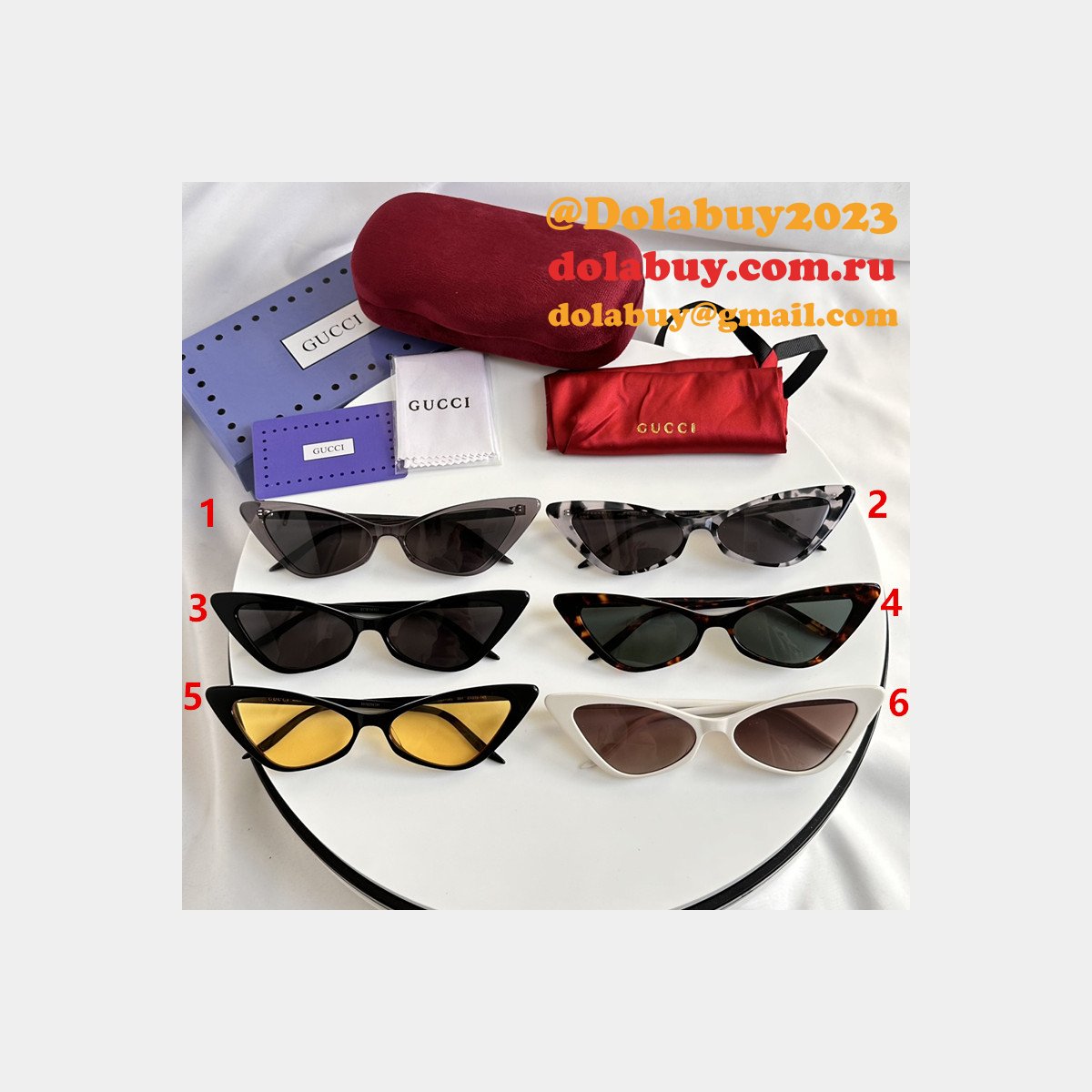 Cheap 1:1 Replica Sunglasses gucci GG0708