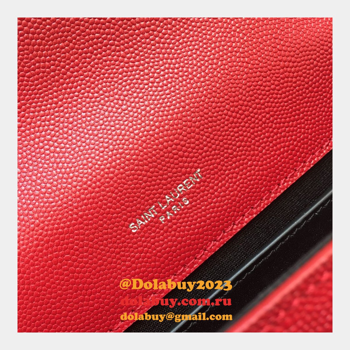 Saint Laurent 20CM Vicky Quilted Shoulder Bag