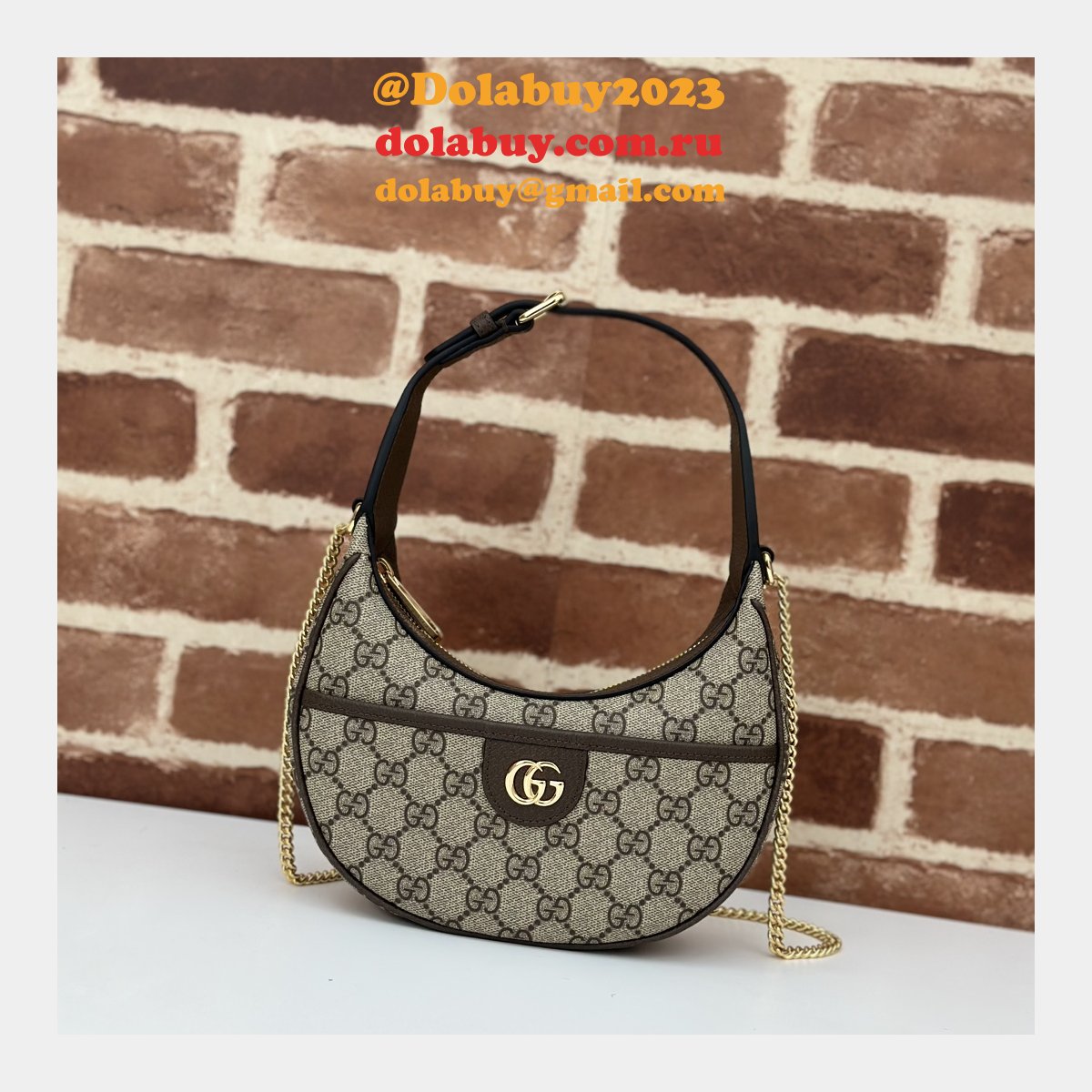 Gucci Wholesale Fake 772308 Ophidia GG Super UK Shoulder Bag