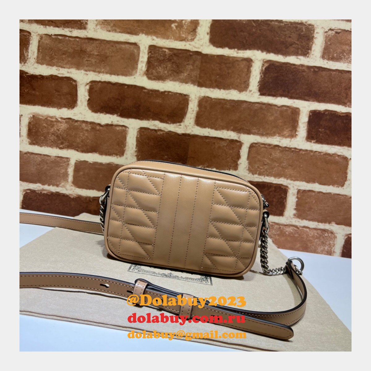 Lovely Gucci Designer Replica GG Marmont mini shoulder 634936 bag