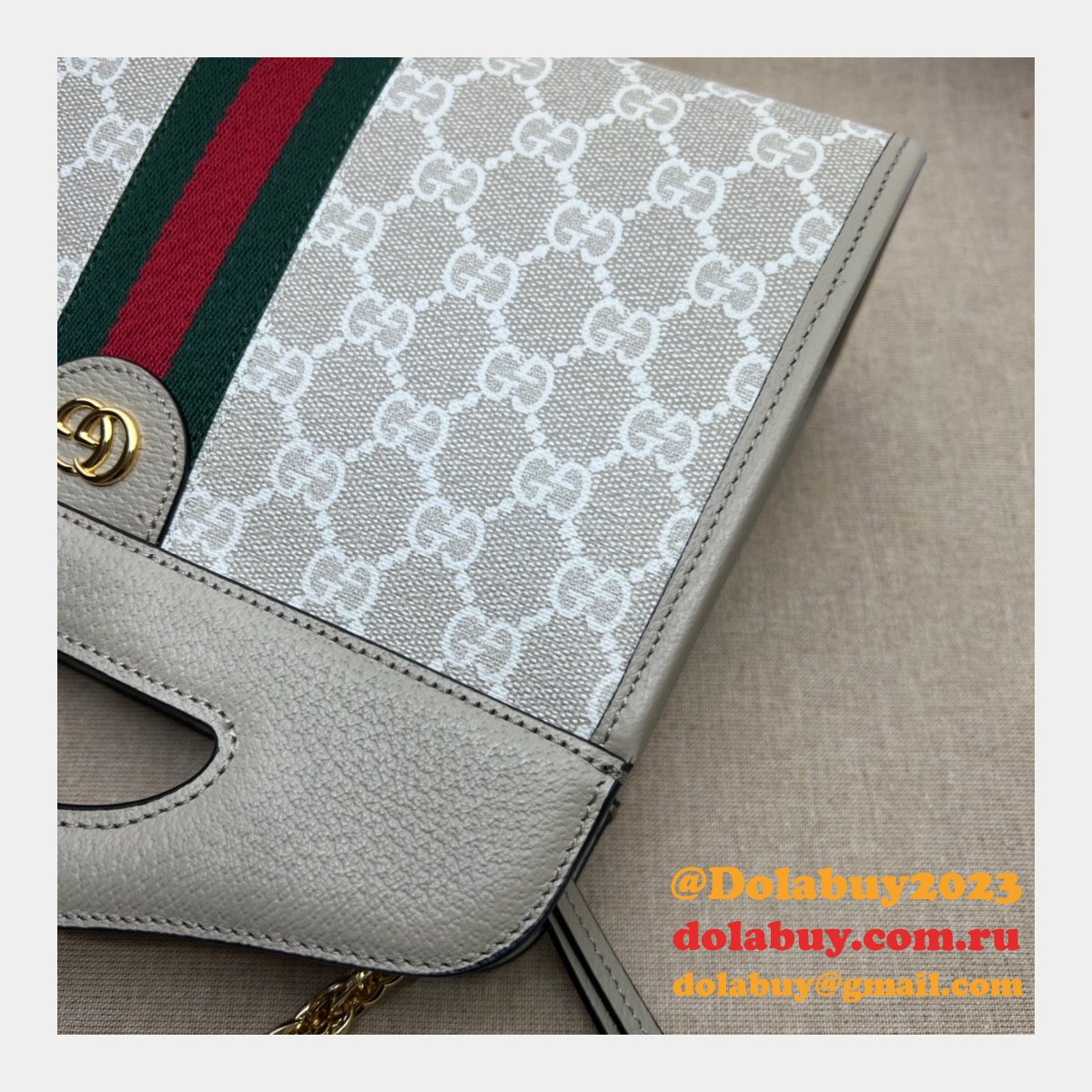 Gucci Replica 693724 Ophidia 7 Star GG tote Canvas Purses