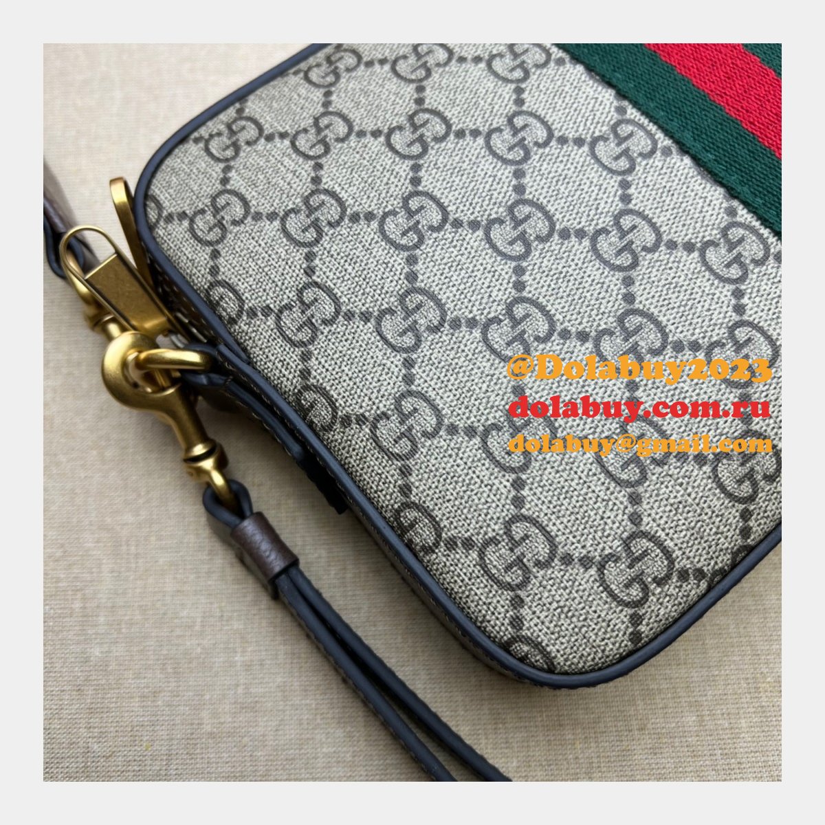 Buy 1:1 Gucci shoulder Ophidia GG shoulder 699439 replica bag