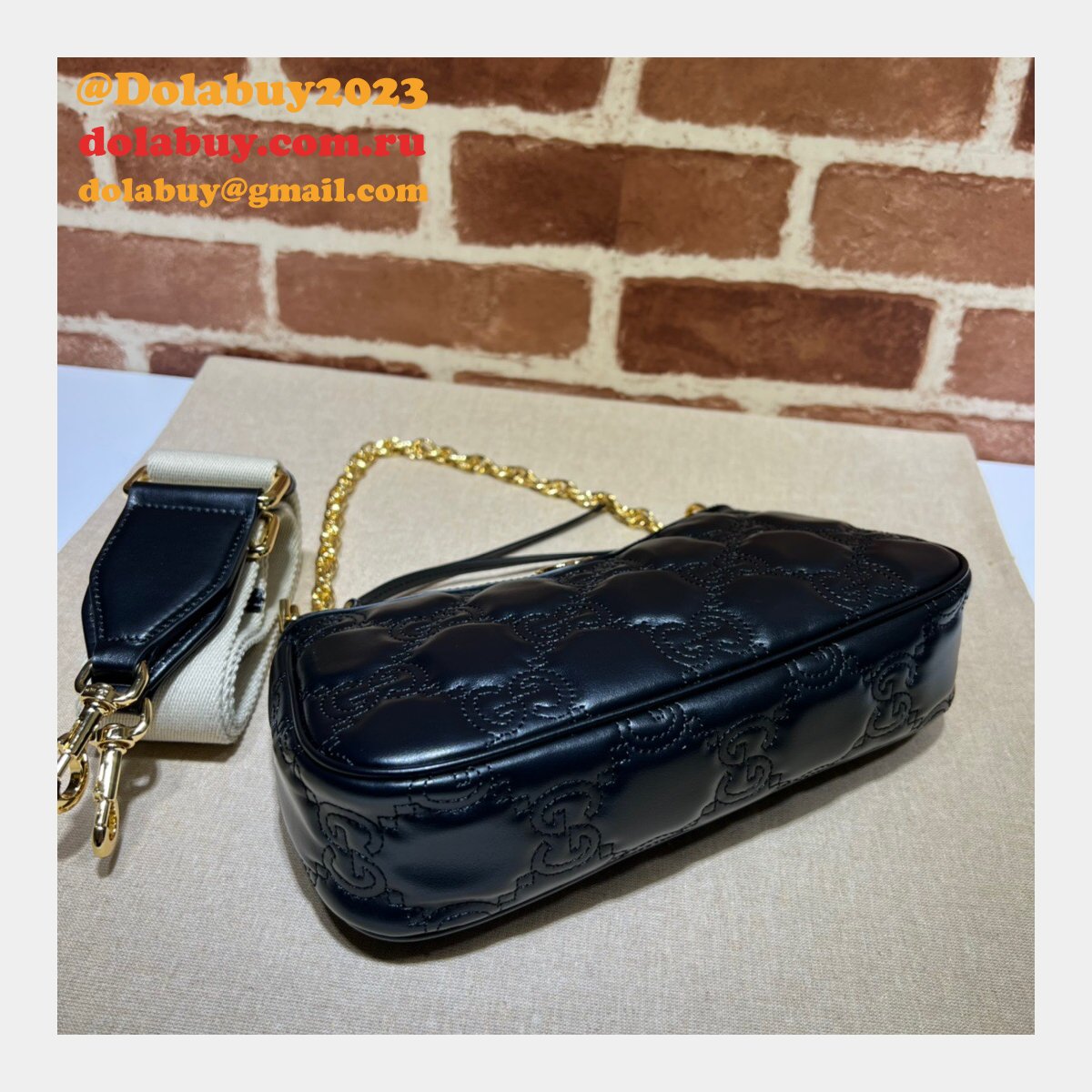Best Gucci GG AAA+ Matelassé Luxury 735049 Handbag