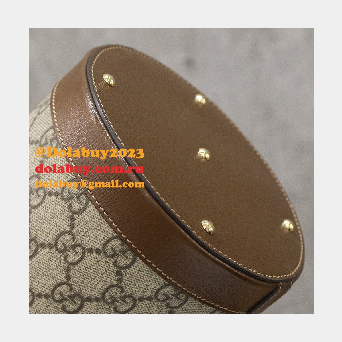 Gucci 637115 Replicas Horsebit 1955 small bucket bag