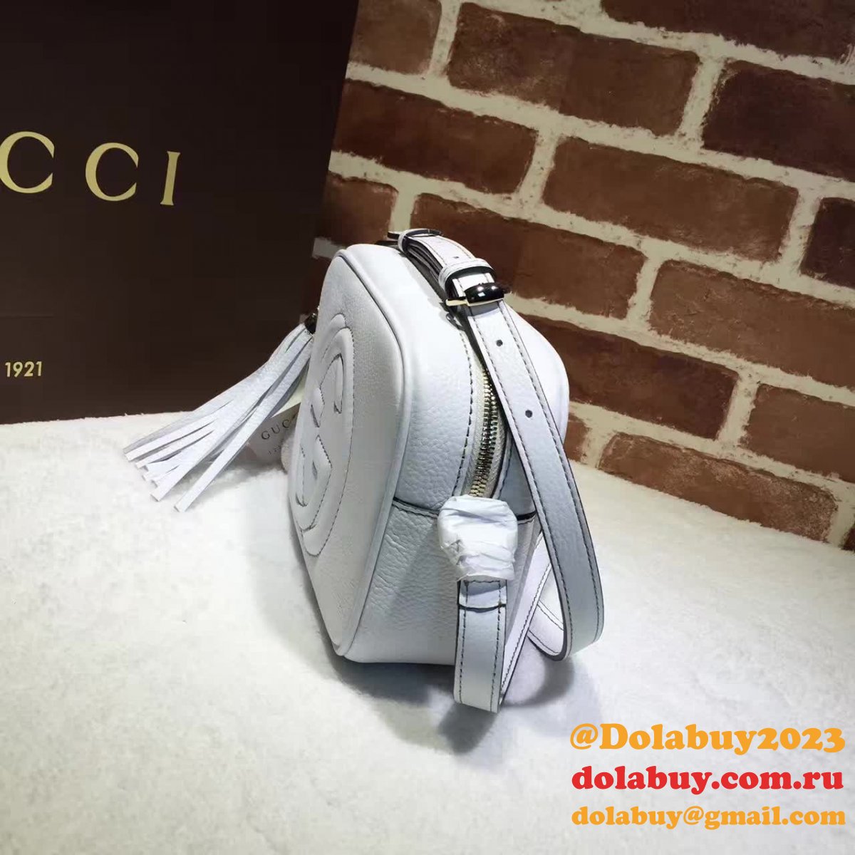AAA+ Gucci Replicas Soho small leather disco 308364 bag