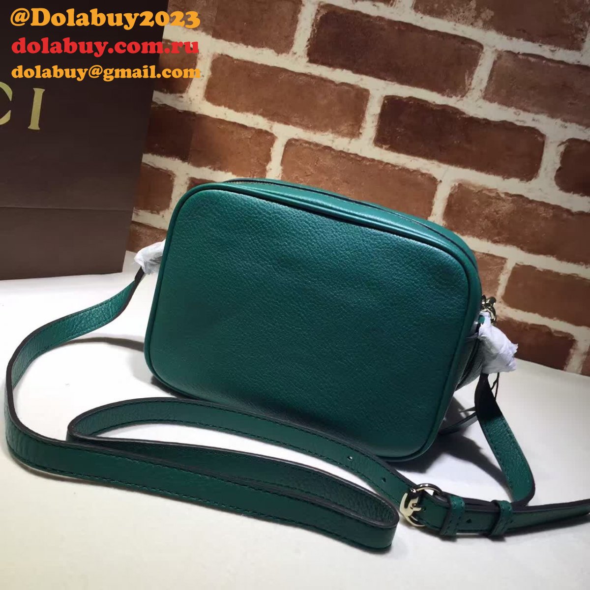 AAA+ Gucci Replicas Soho small leather disco 308364 bag