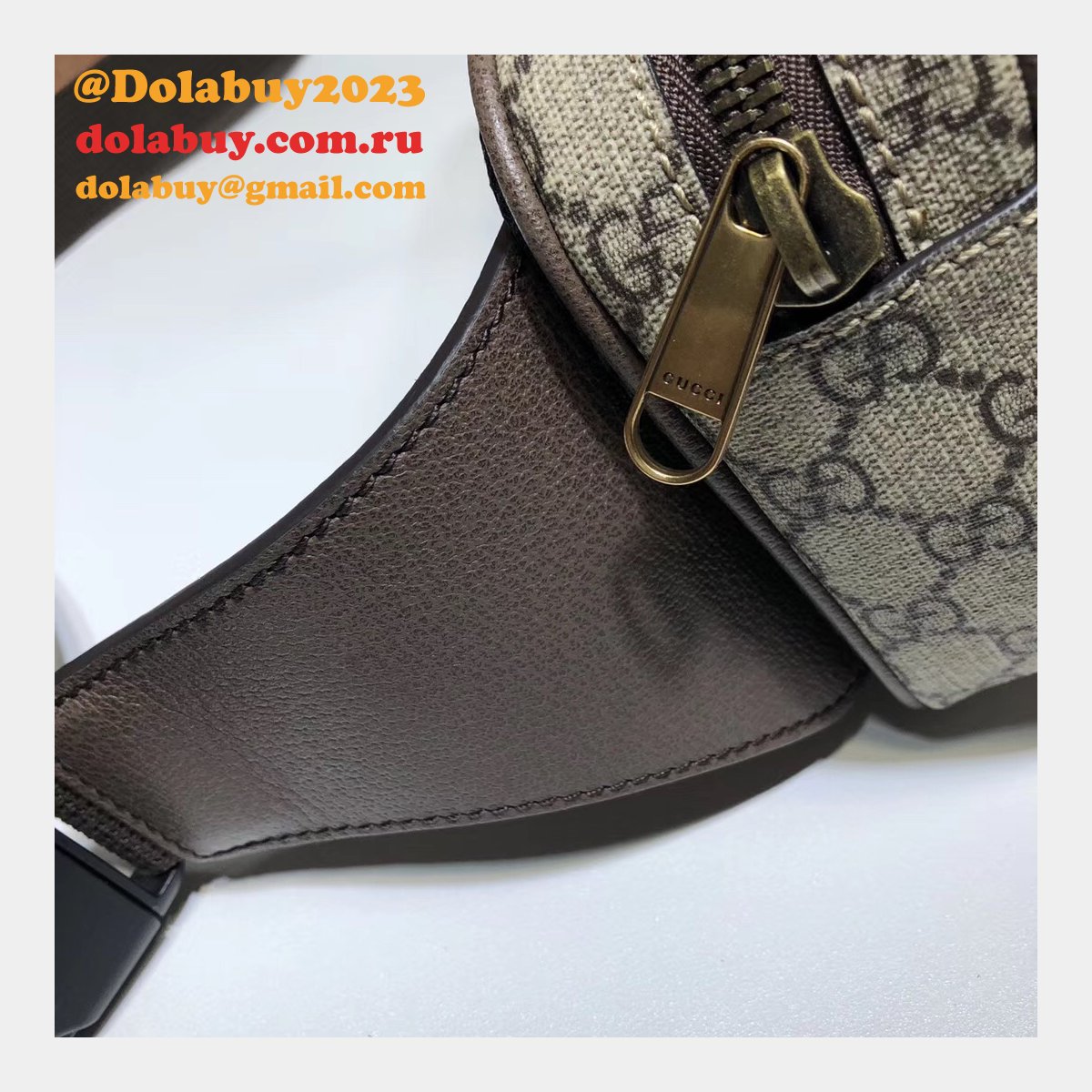 7 Star Gucci GG Belt Supreme Ophidia Bags for Men