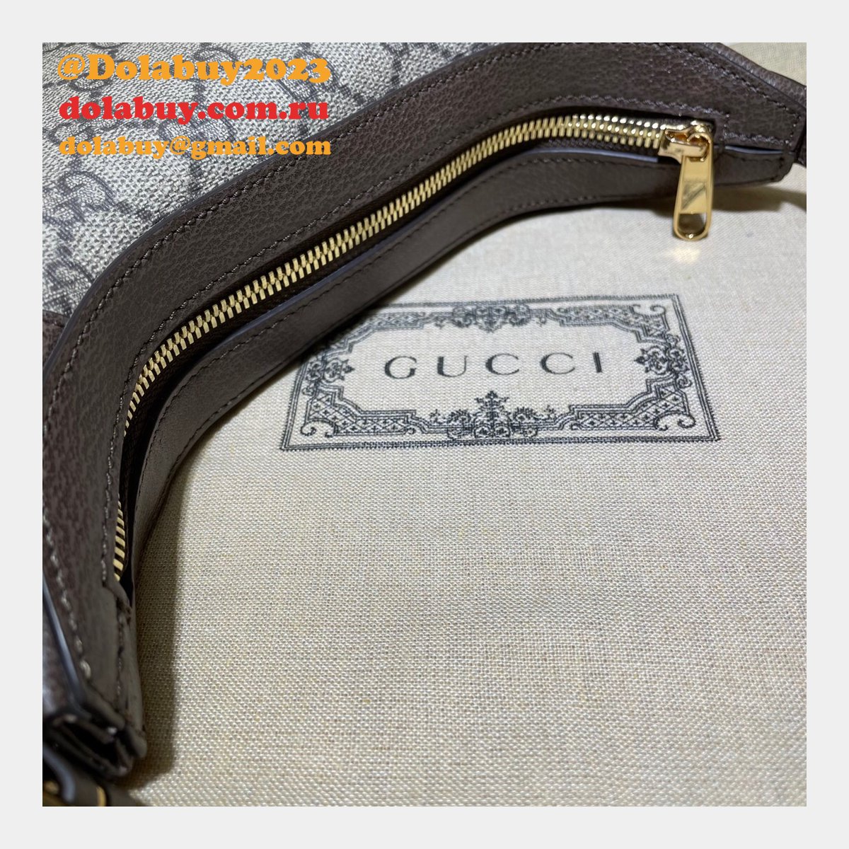 Designer AAA Gucci 658551 Ophidia GG mini bag in GG Supreme