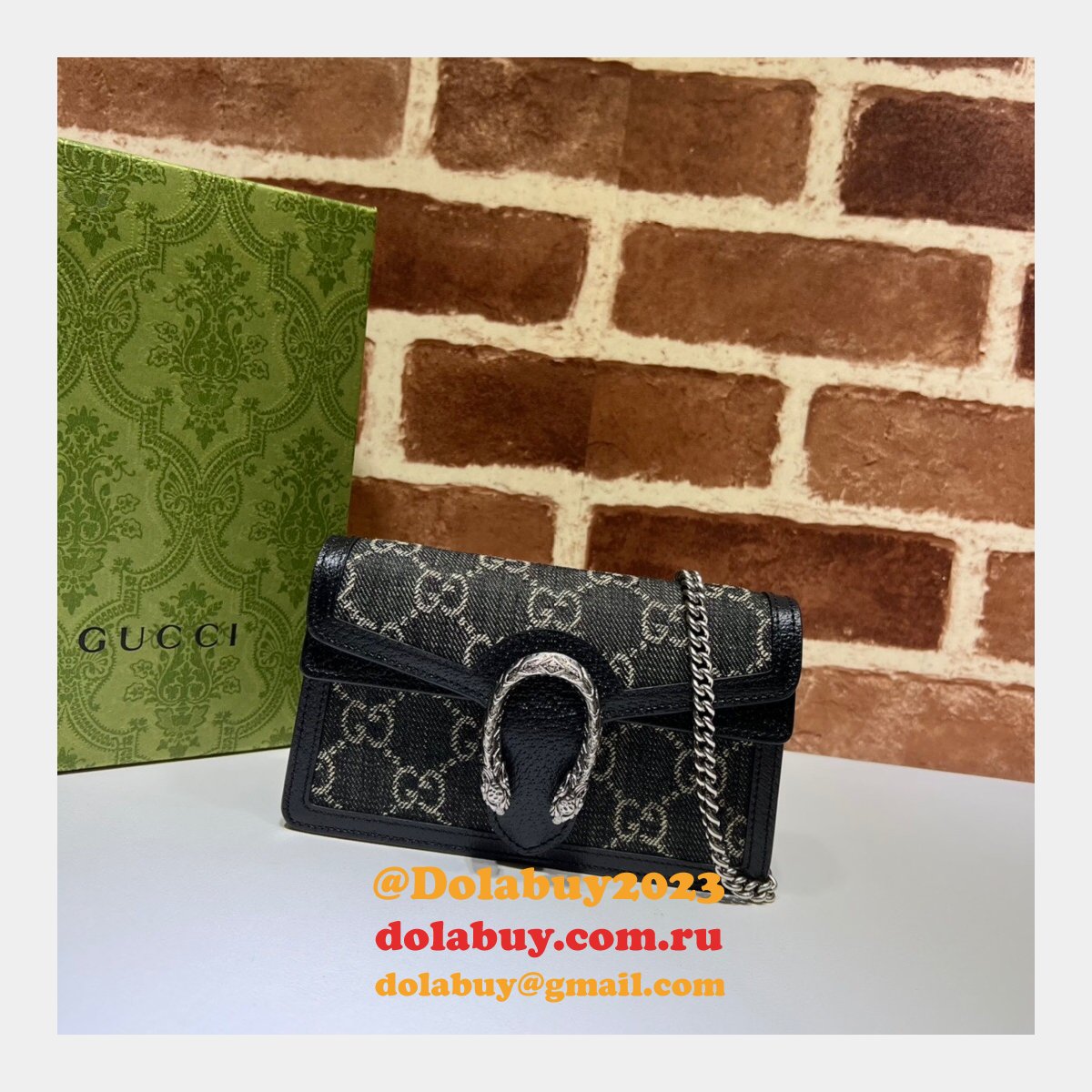 Gucci mirror copy luxury 476432 Dionysus GG super mini bag