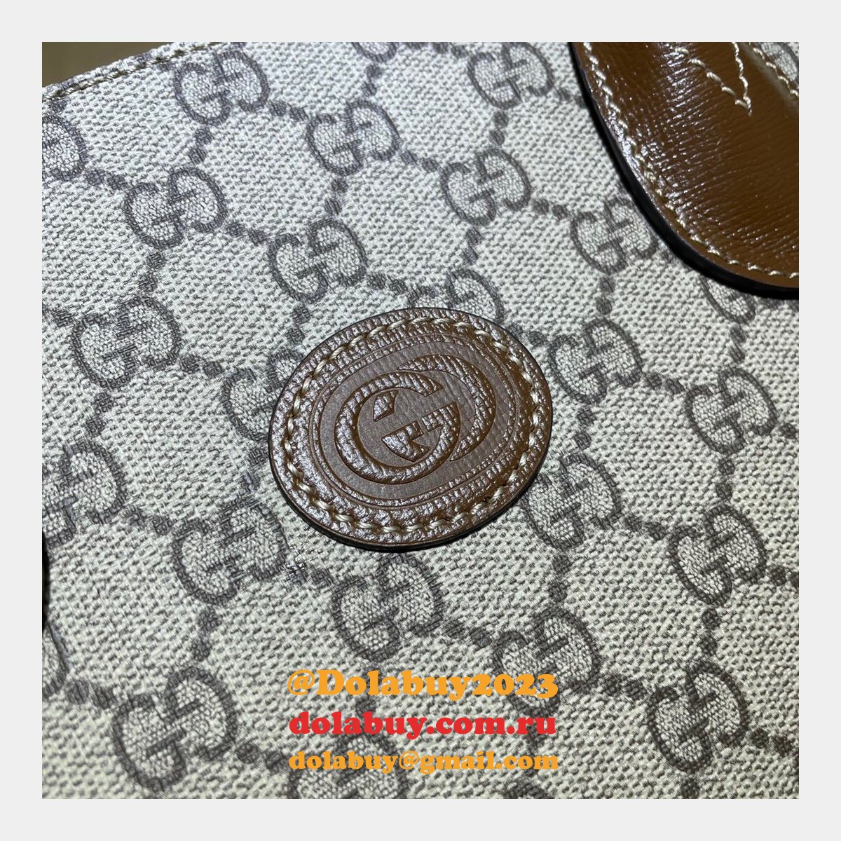 Replica Gucci Beige GG small tote 659983 bag