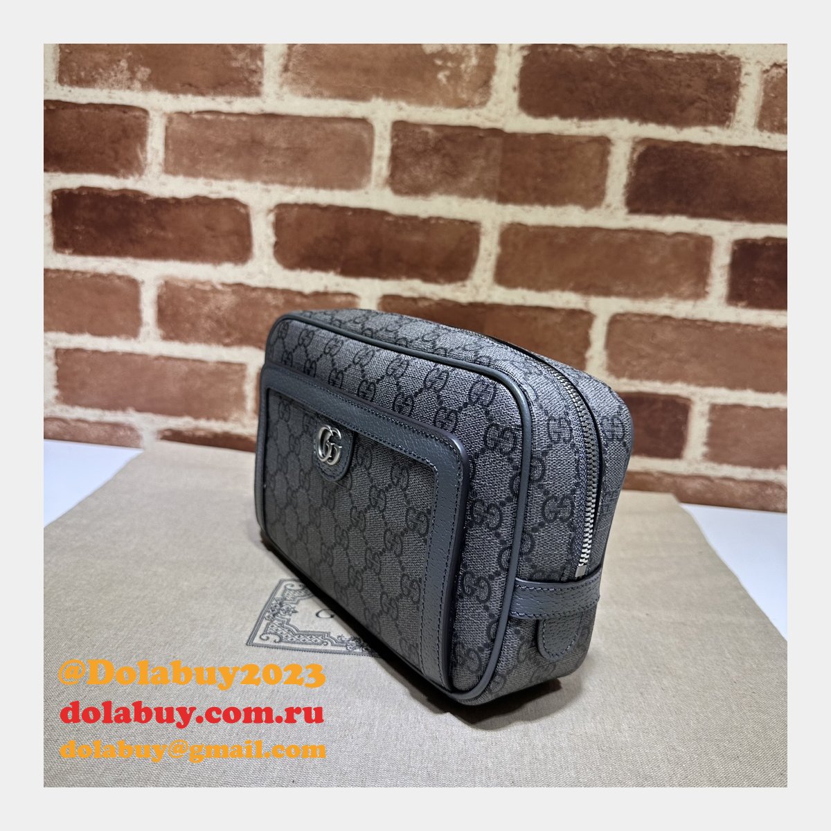 Wearable Wallets Fashion Gucci Replica Ophidia GG Pouch 760245 Bag