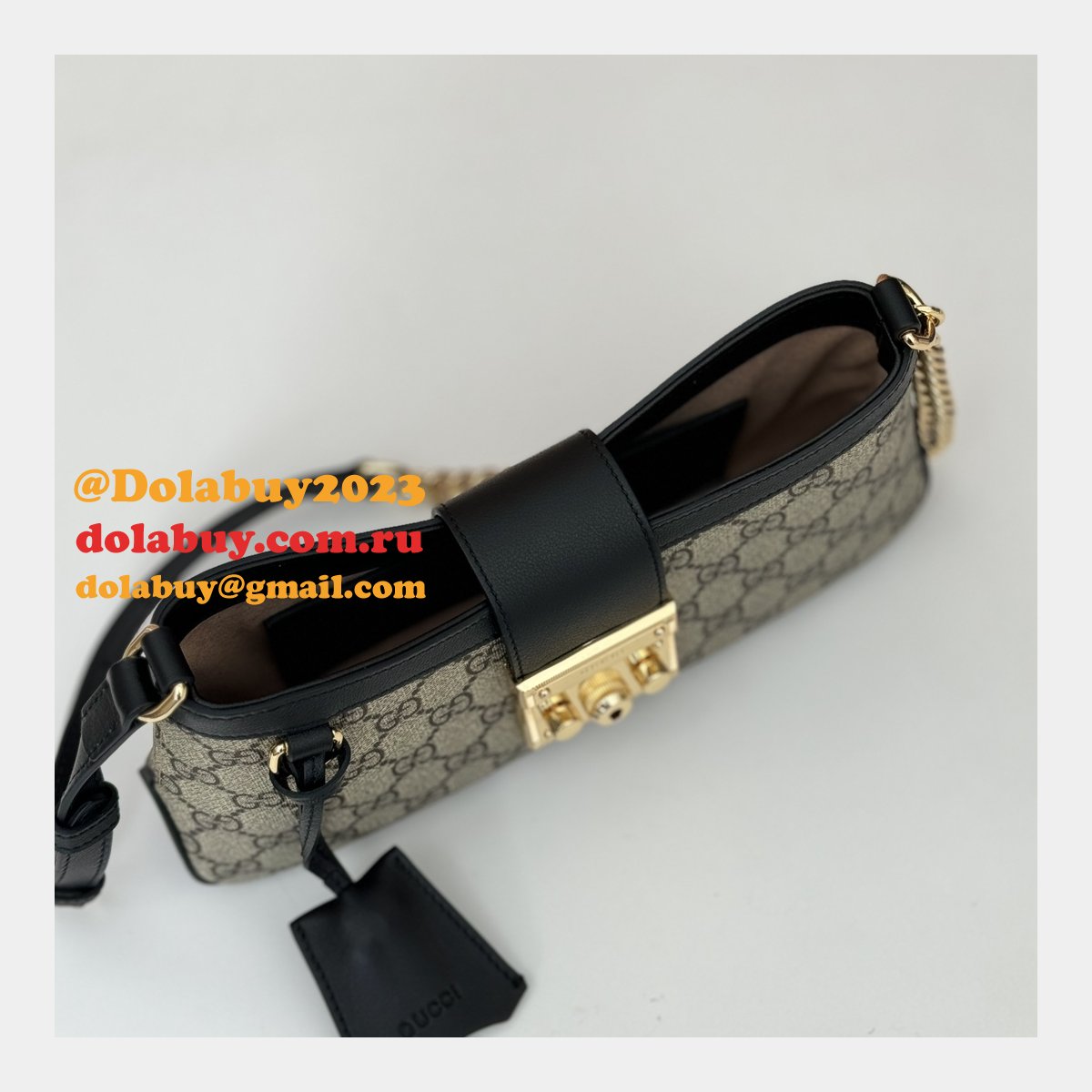 Gucci Best Quality Replicas 811705 Padlock Shoulder Bag