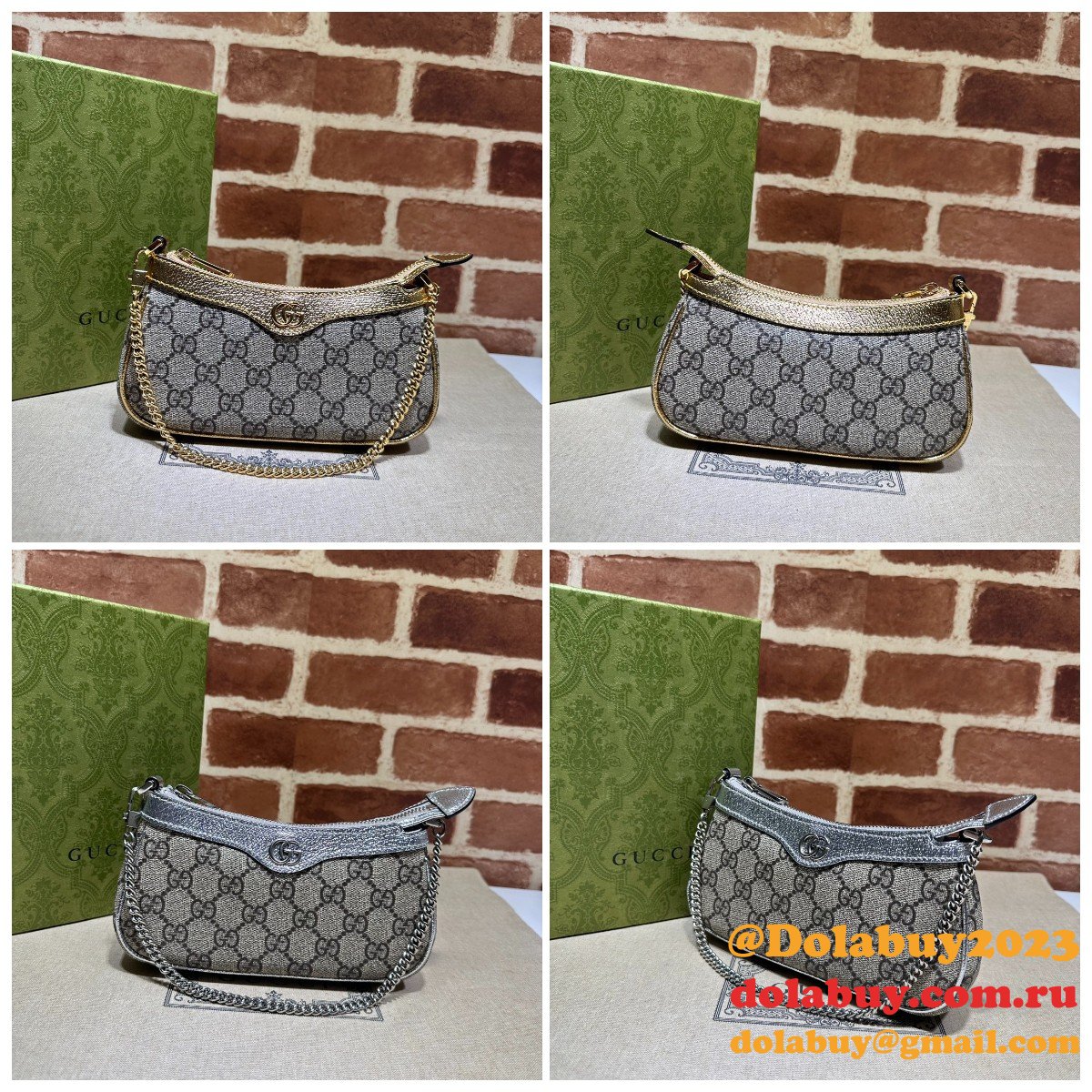 Copy Gucci 764960 Ophidia Supreme Designer Luxury Bag