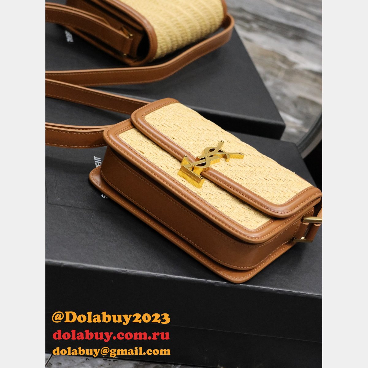 Wholesale YSL Perfect SOLFERINO BOX HANDBAG 634306