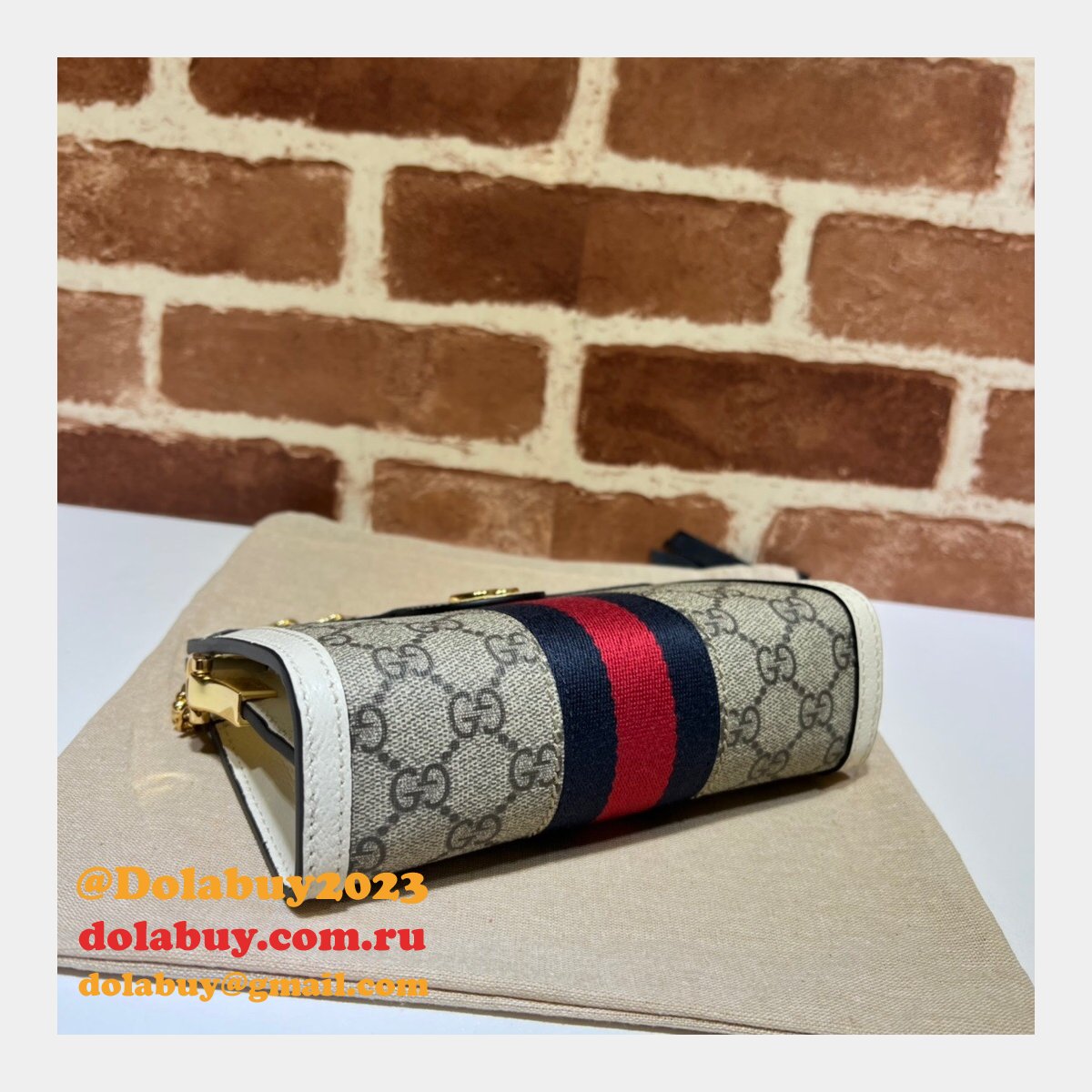 Replica Gucci Inspired Ophidia Shoulder 602676 Bag GG Supreme