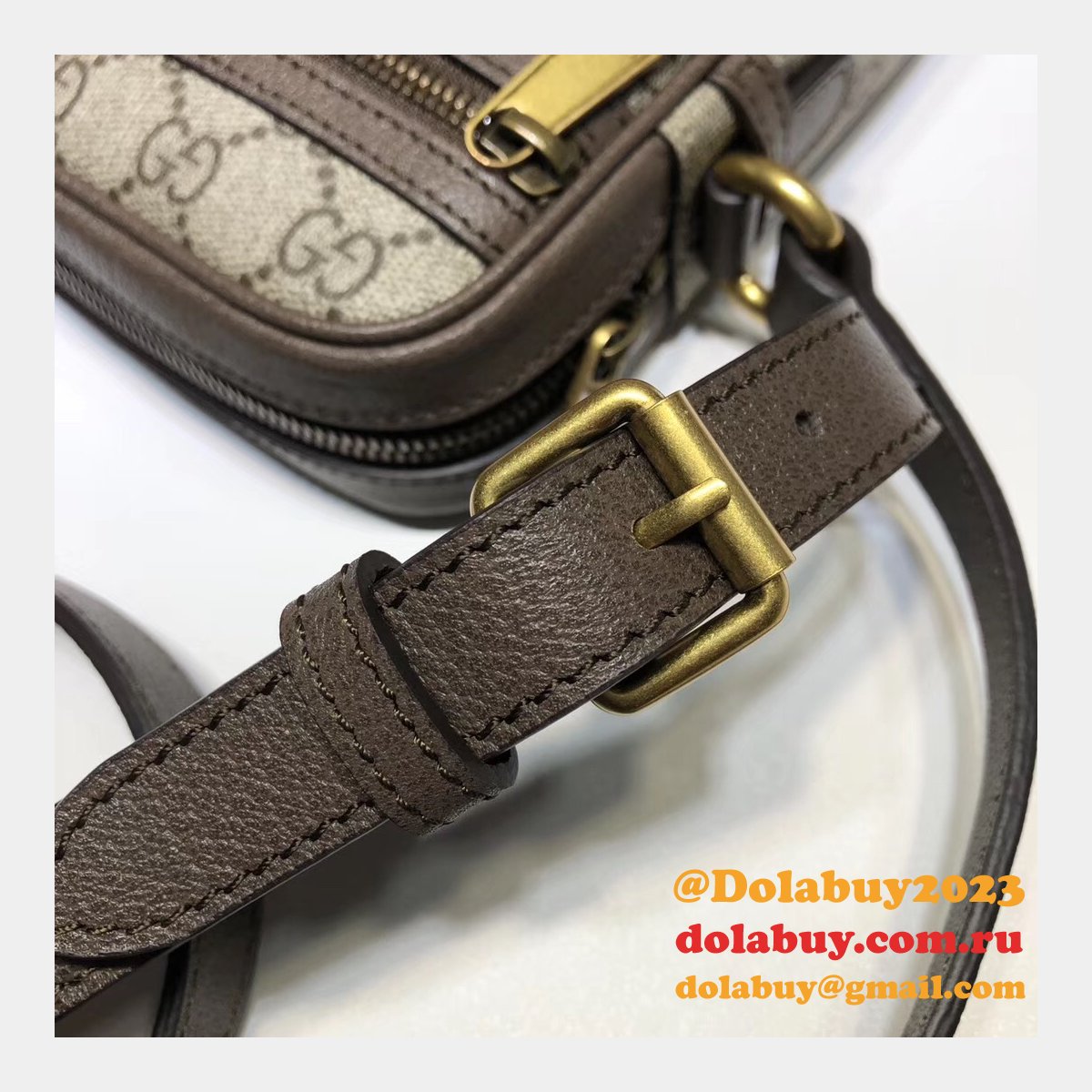 High Quality Gucci Replica GG Supreme Ophidia Shoulder 598127 Bag