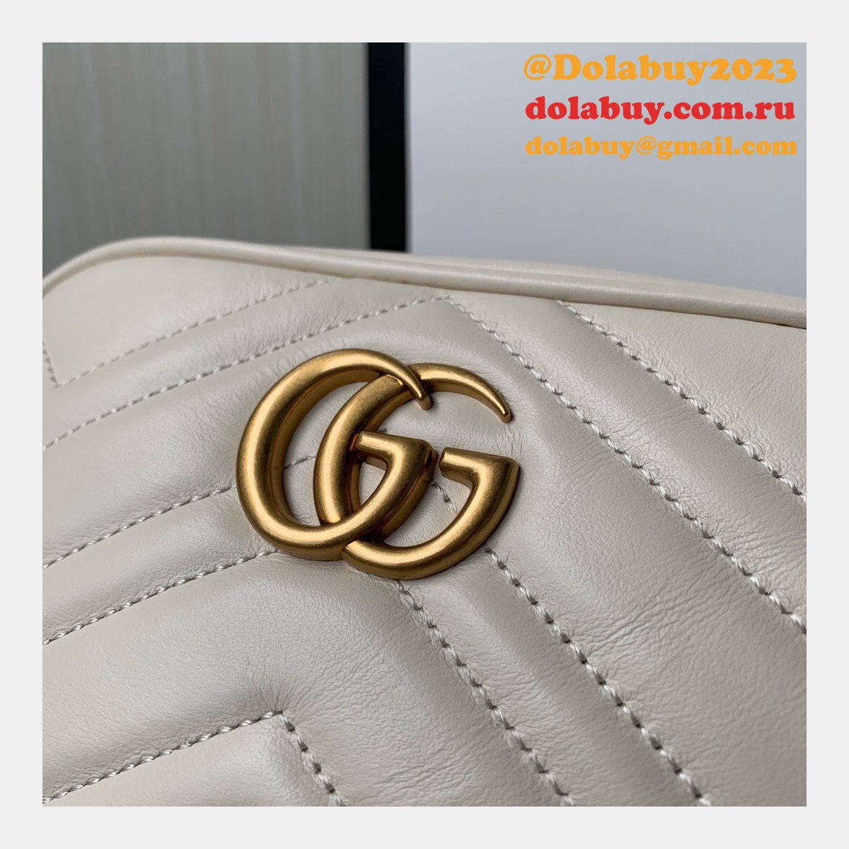 Gucci Replica GG Marmont matelassé mini 448065 bag