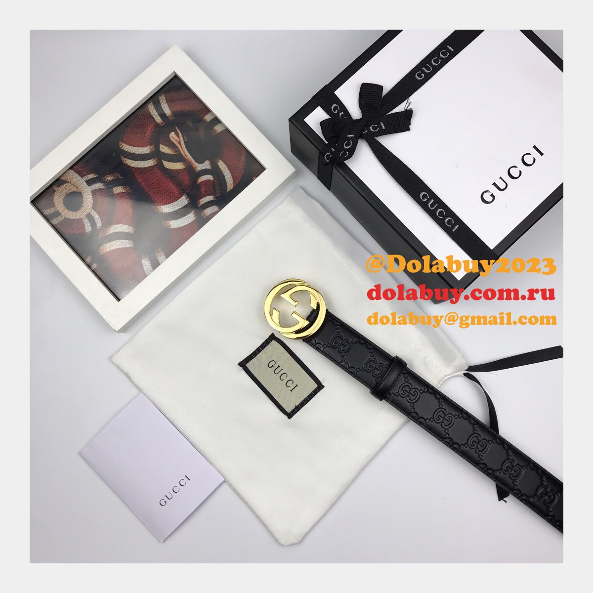High Quality Gucci Replica Leather Belts