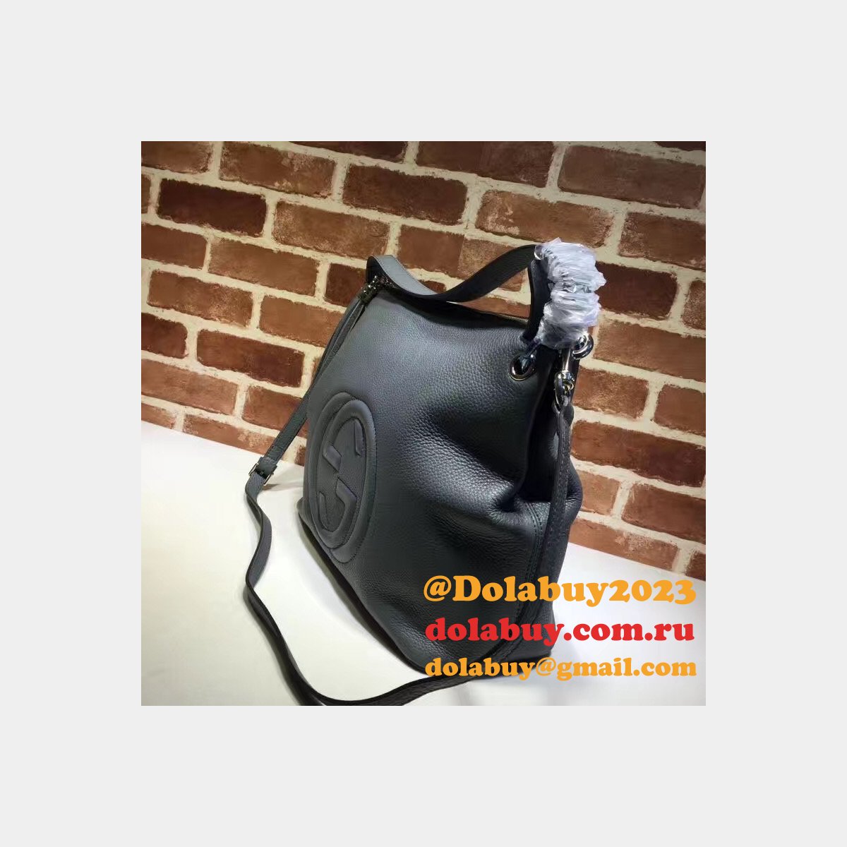 Replica Gucci Luxury Shoulder Soho Leather Hobo 408825 Bag