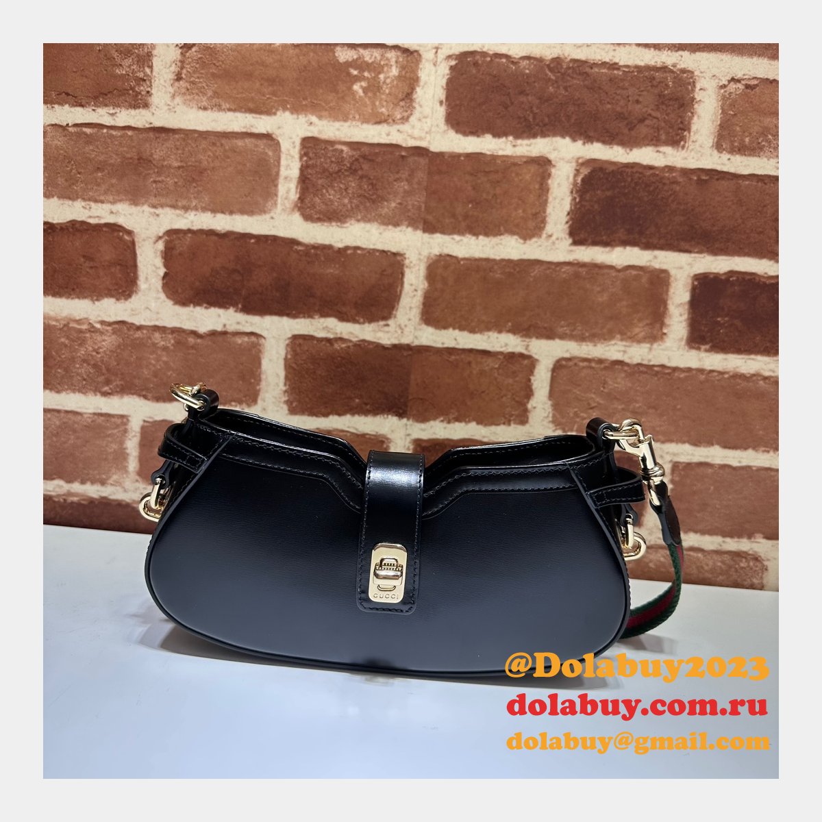 Rosso Ancora Replica Gucci Moon Side Mini Shoulder 786015 Bag