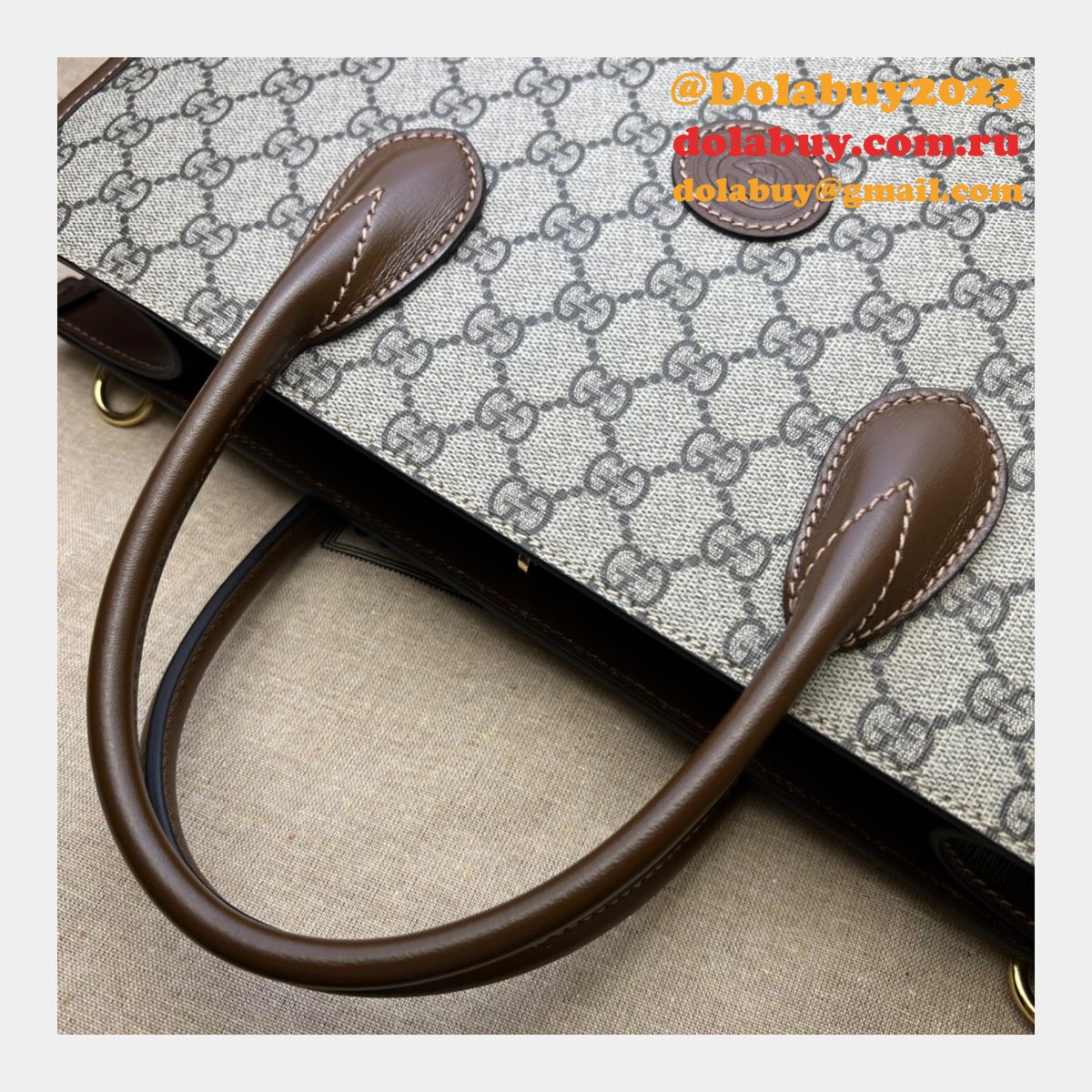 High Quality Replica Gucci 674155 tote with Interlocking G Bag