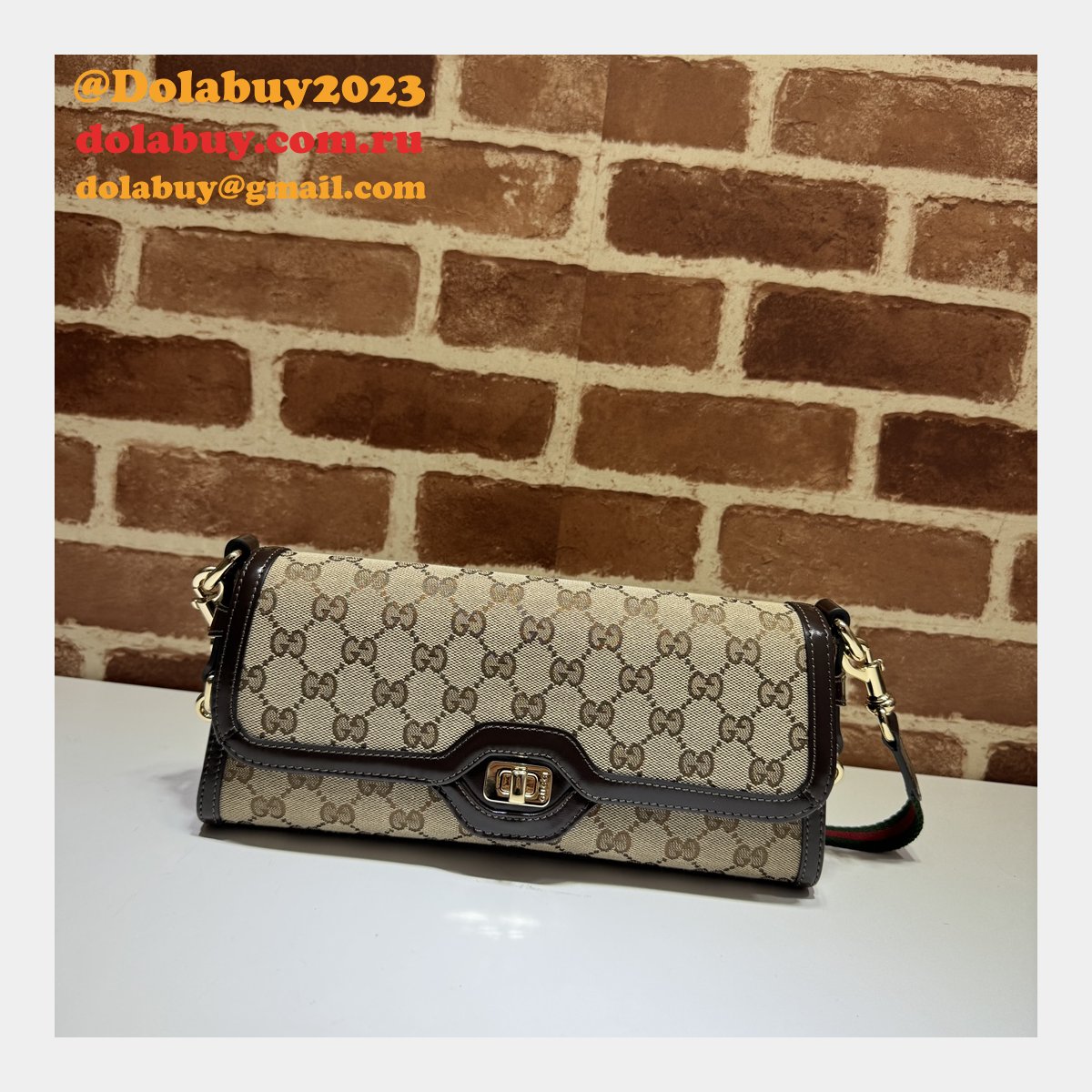 Gucci Designer Luce 1:1 Mirror 786027 Replica Shoulder Bag