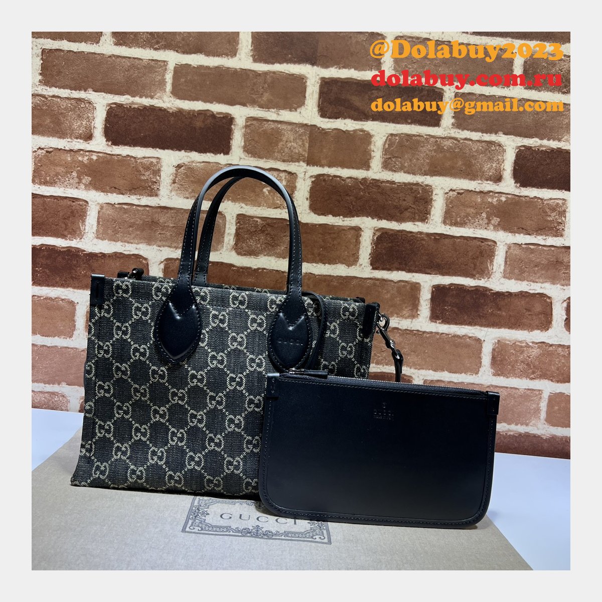 Ophidia Fake 772183 GG Shoulder Tote 1:1 Mirror Bag