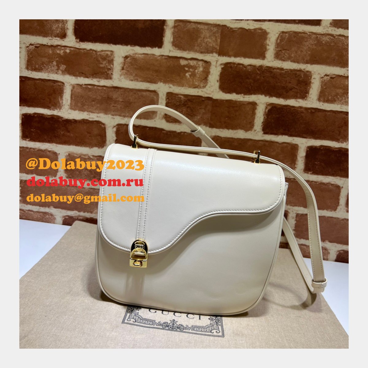 Perfect Gucci Fake 740988 Equestrian inspired shoulder bag