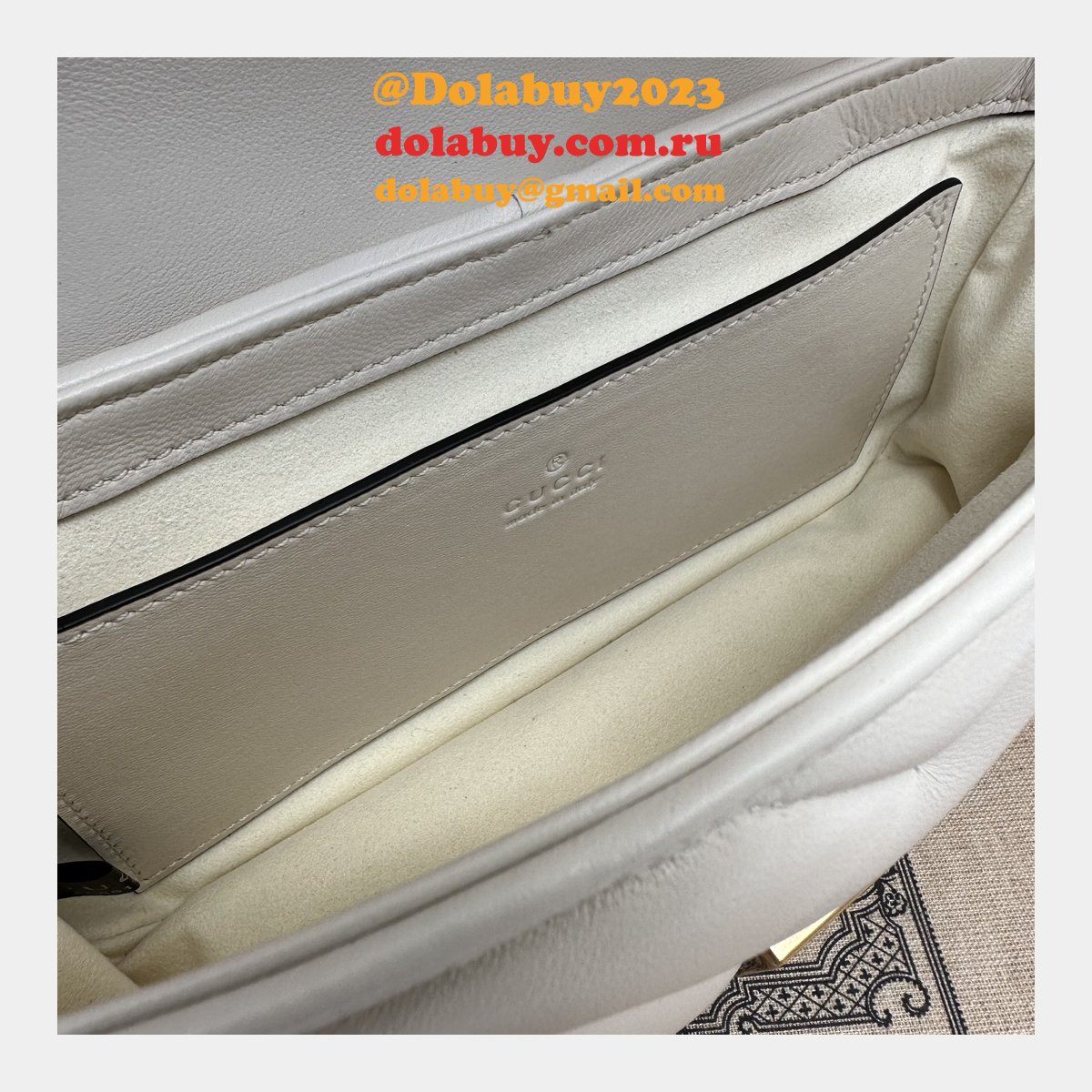 GG Marmont Matelassé 446744 Wholesale Gucci Replicas Bag