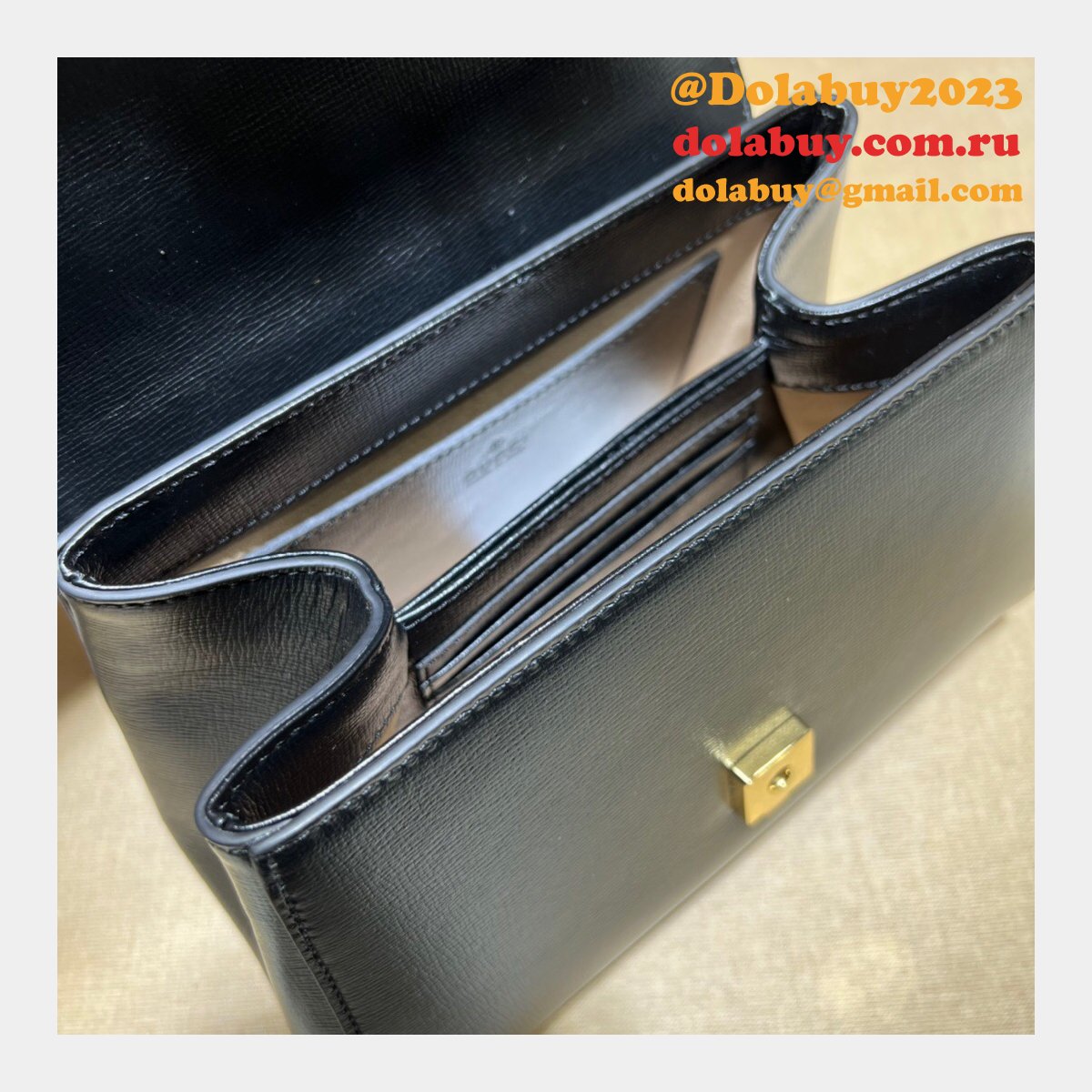 The Highest Quality Gucci Horsebit Replicas 703848 1955 Top Handle Bag