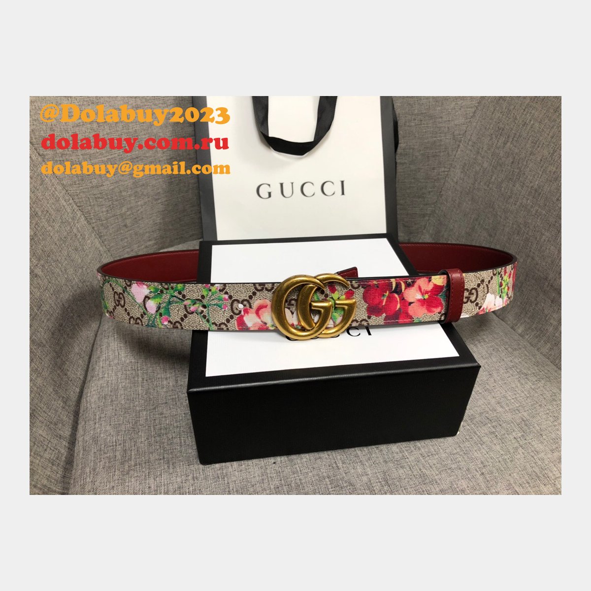 Gucci Belt With Double G Buckle 35mm Best
