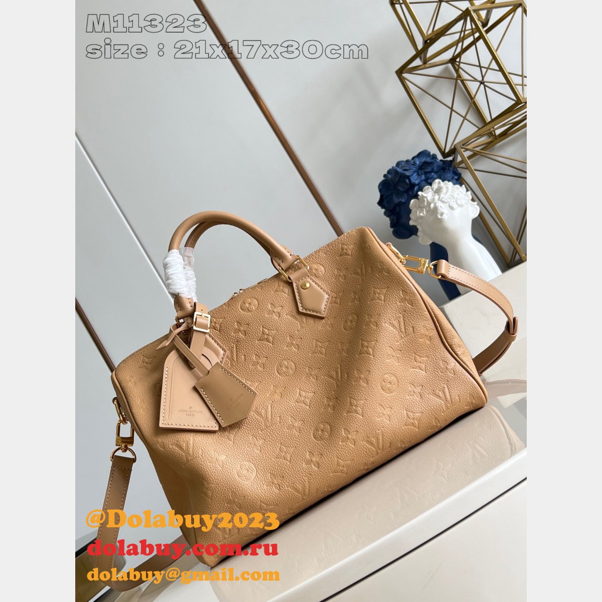 Best Louis Vuitton Replica M11323 Speedy Soft 30 Mirror