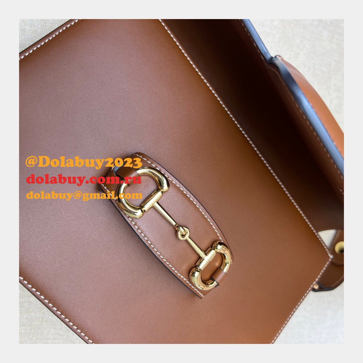 Gucci 1:1 Replica Designer GG Supreme 602204 1955 Horsebit Shoulder Bag