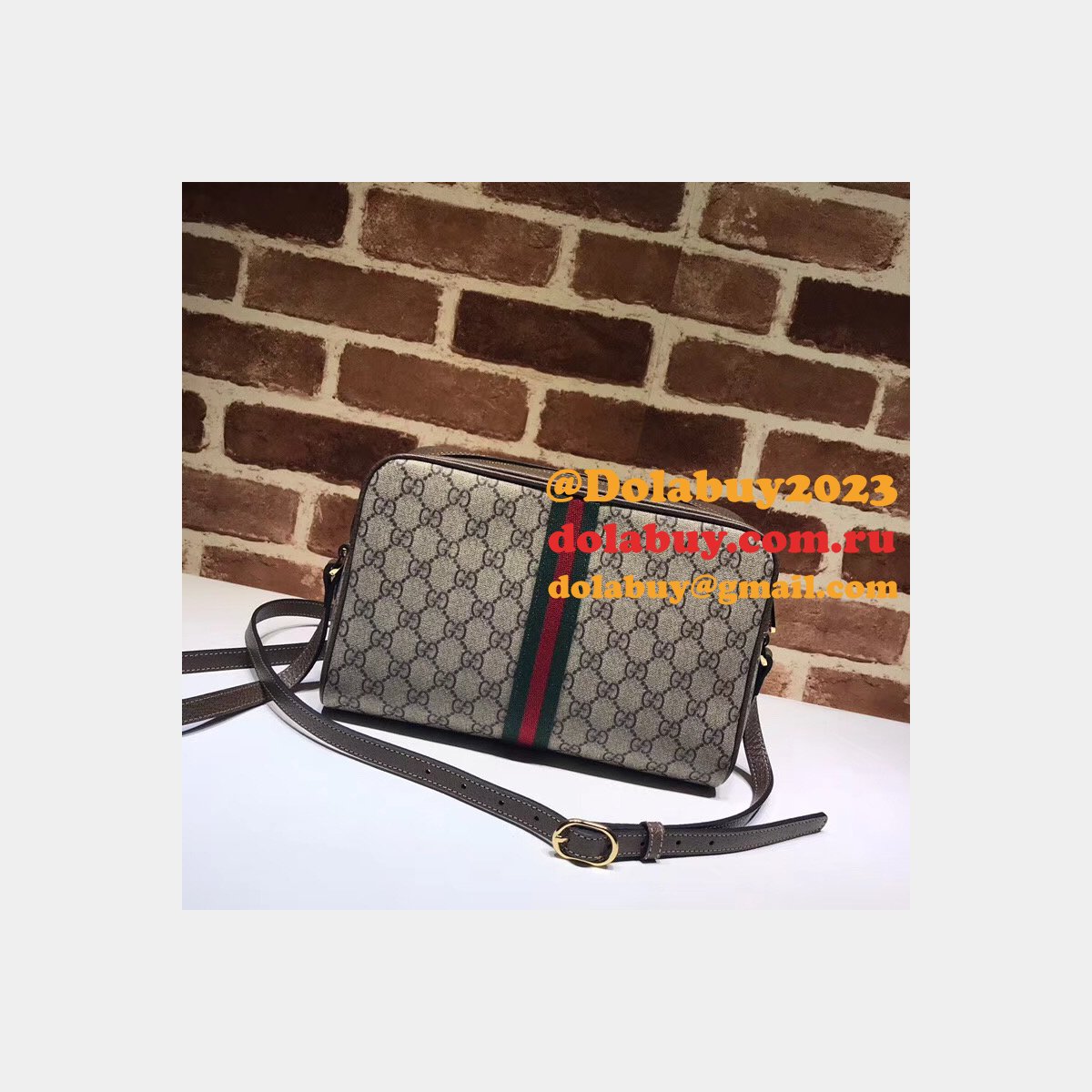 AAA+ Gucci Ophidia GG Supreme small shoulder 517080 bag