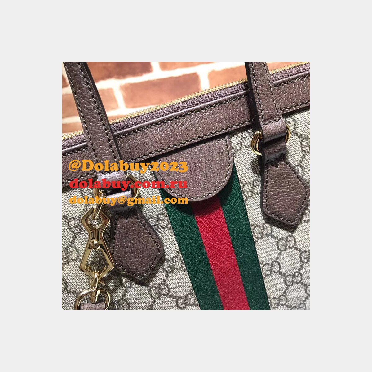 High Quality Gucci GG Supreme Ophidia Medium Tote 524537 Bag
