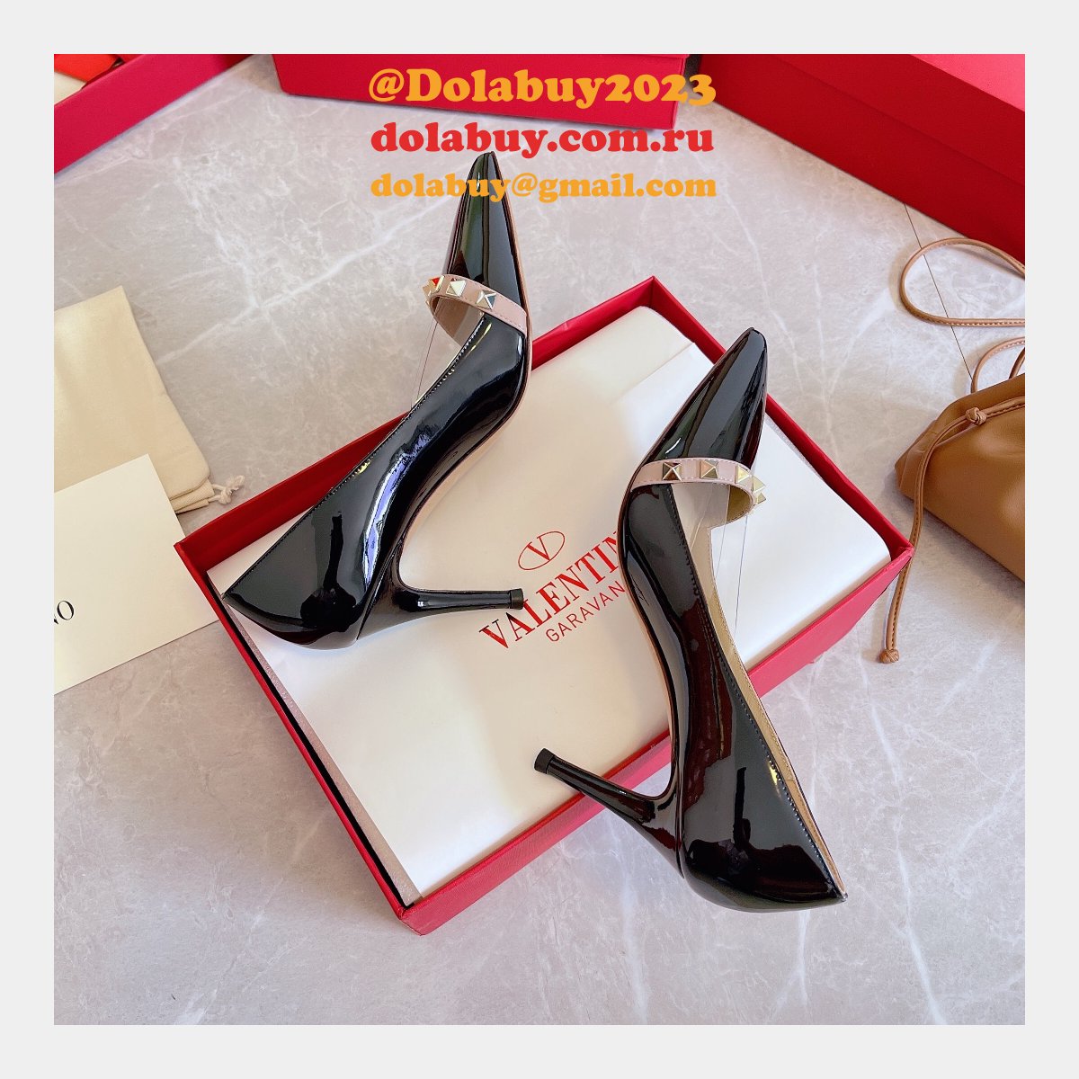 Top Quality Valentino Designer High heel SHOES