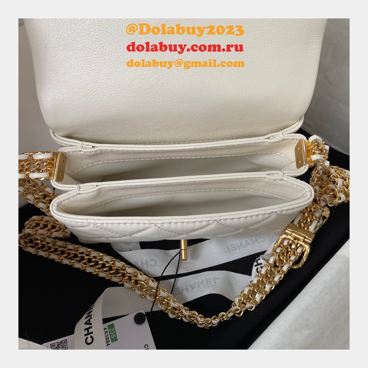 Designer Perfect AS3984 Matelasse Flap Replica Bag