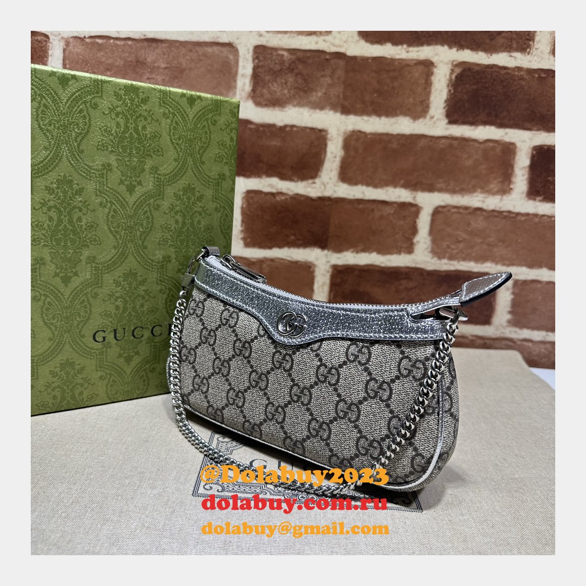Copy Gucci 764960 Ophidia Supreme Designer Luxury Bag