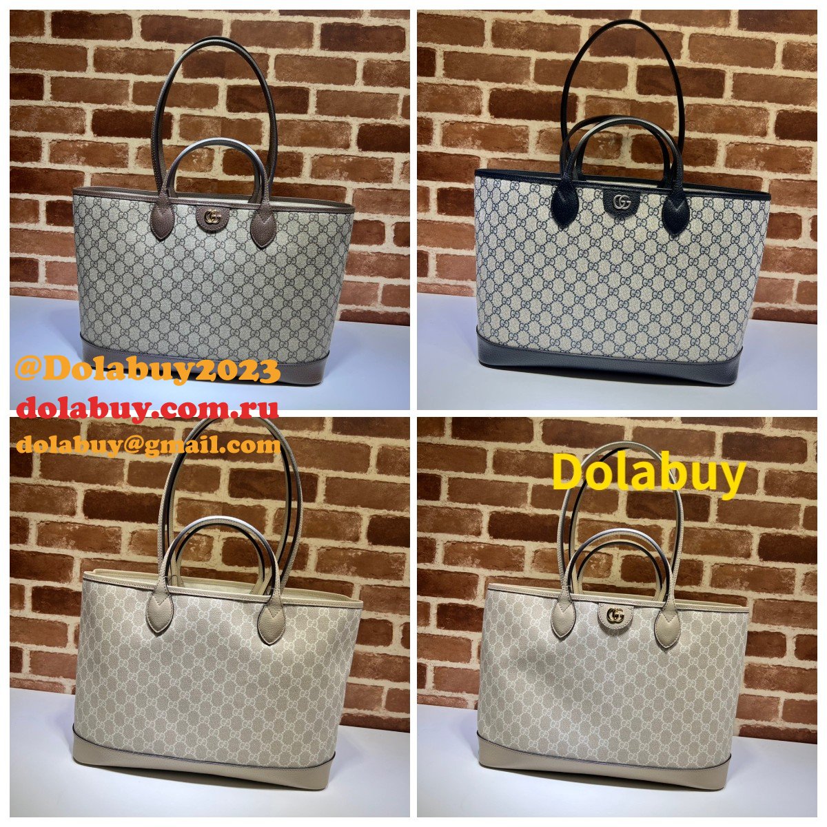 Ophidia Gucci Knockoff tote 739730 Top Quality Bag