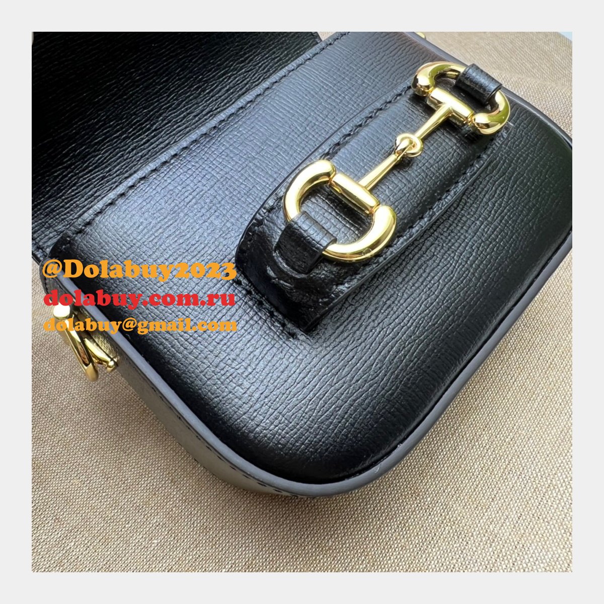 The Replica Gucci 699760 High Quality Horsebit 1955 Strap Wallet