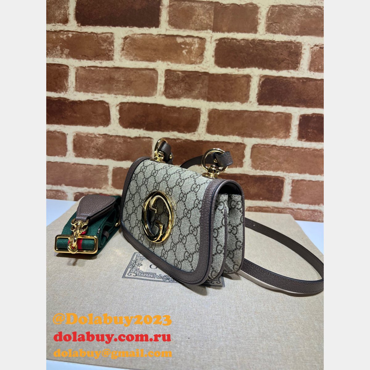 How to Find Designer Replica Gucci Blondie 698643 Shoulder Bag