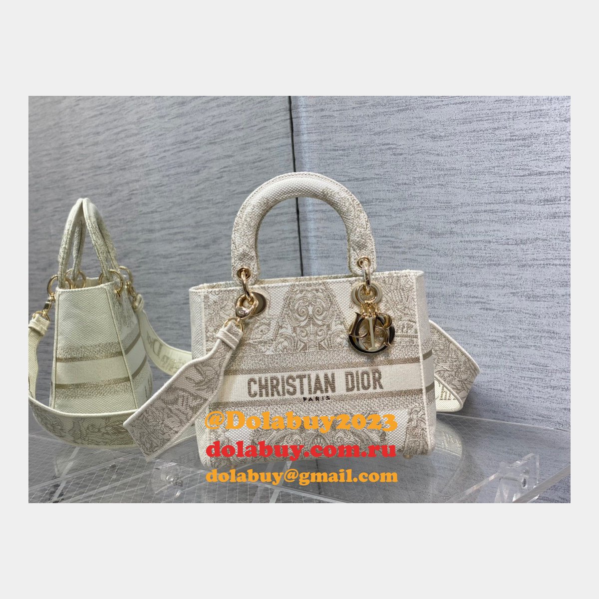 Christian Dior Luxury Cheap Replica Lady 24CM Bag