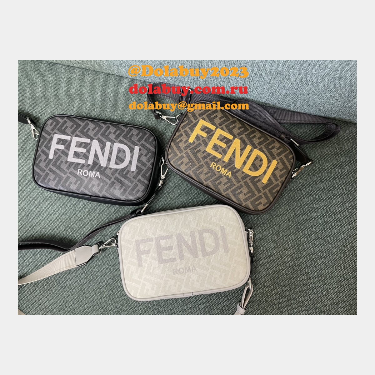 Replica Luxury & Designer 8587 Fendi Camera Bags