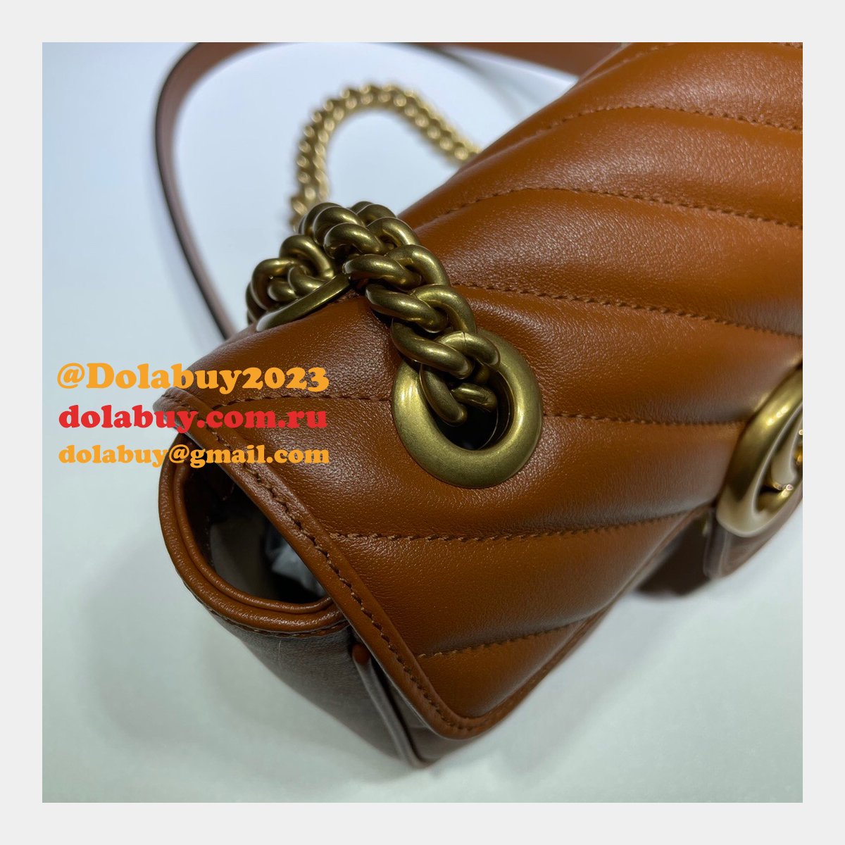 Gucci Replica 446744 GG Marmont matelassé mini bag