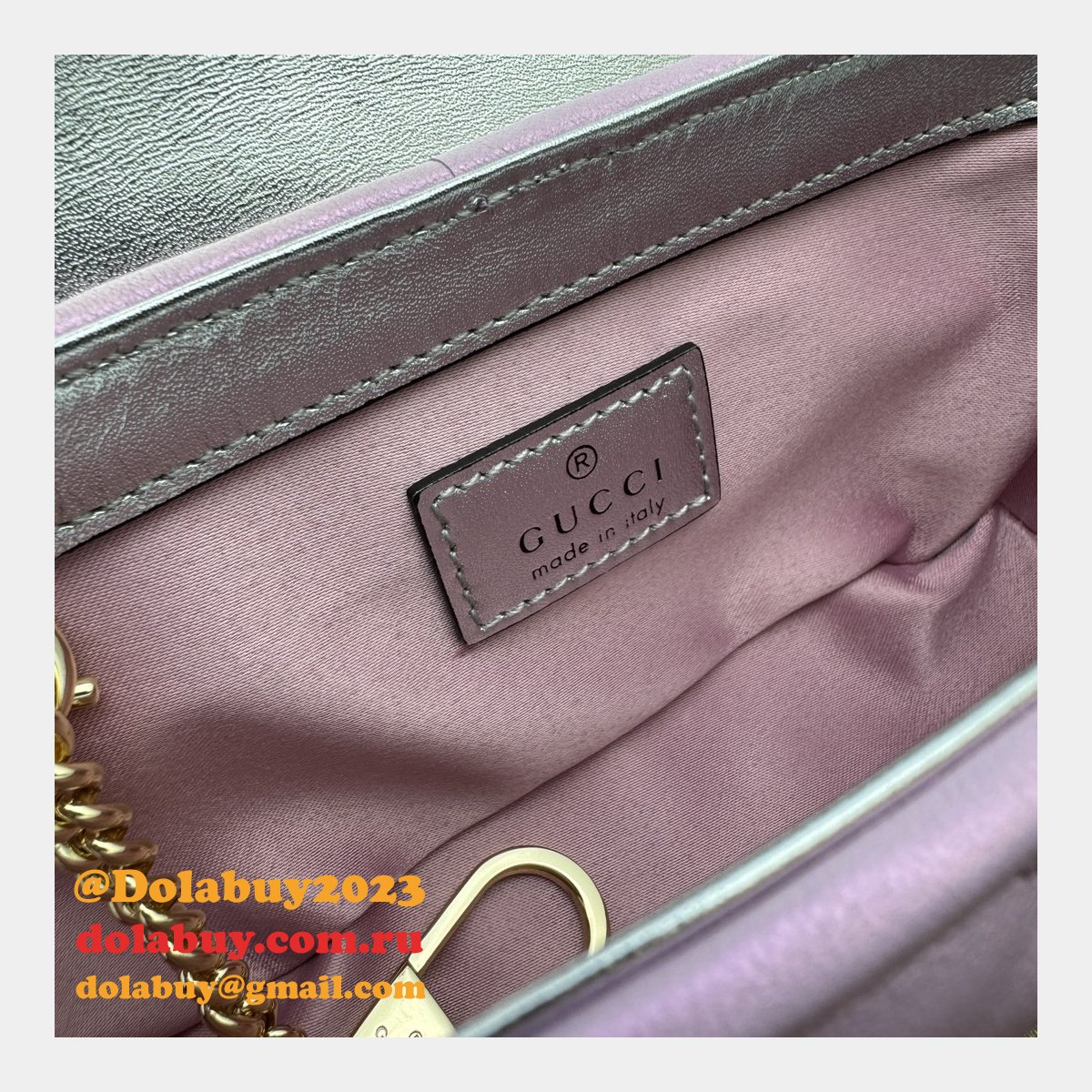 Perfect 476433 GG Marmont Super Gucci 7 Star Inspired Bag