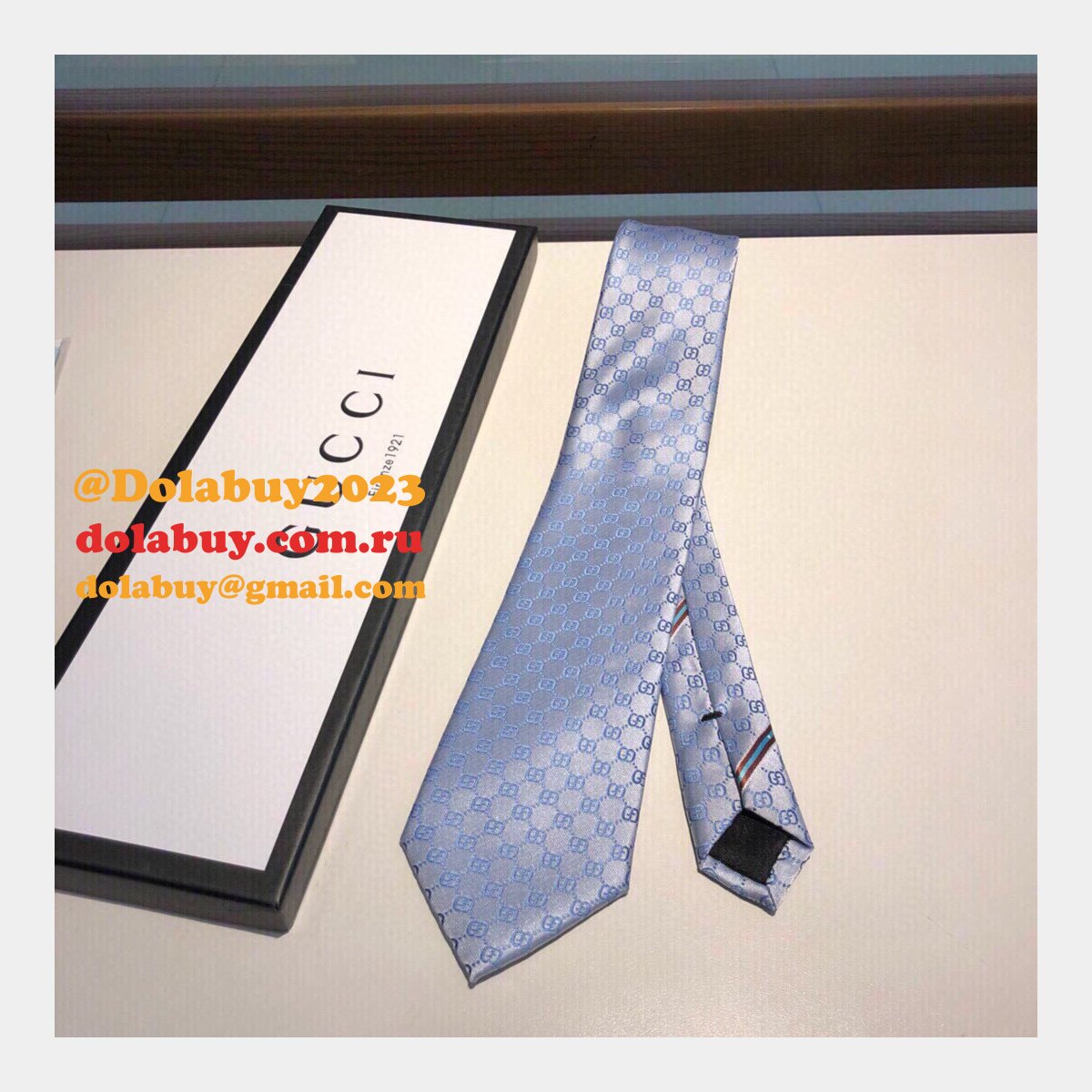 Replica Gucci Ties for Men Round neck